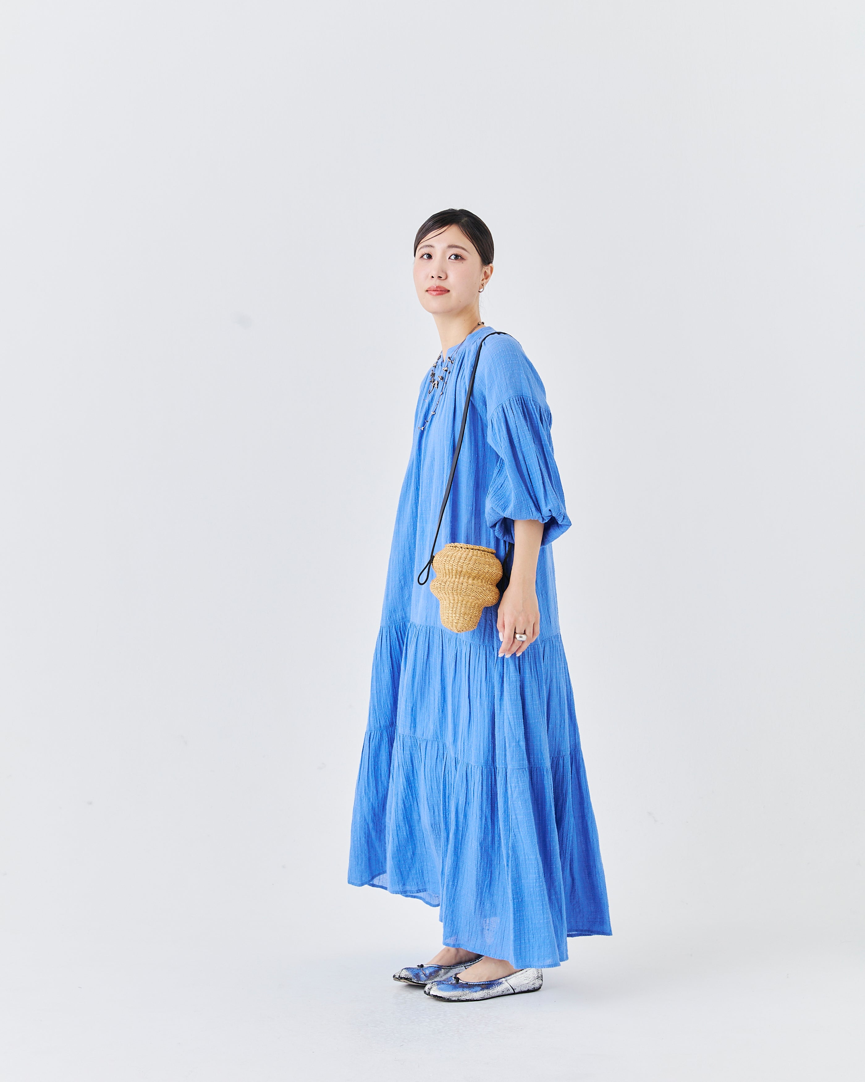 【先行予約】インドティアードドレス(6265-301)