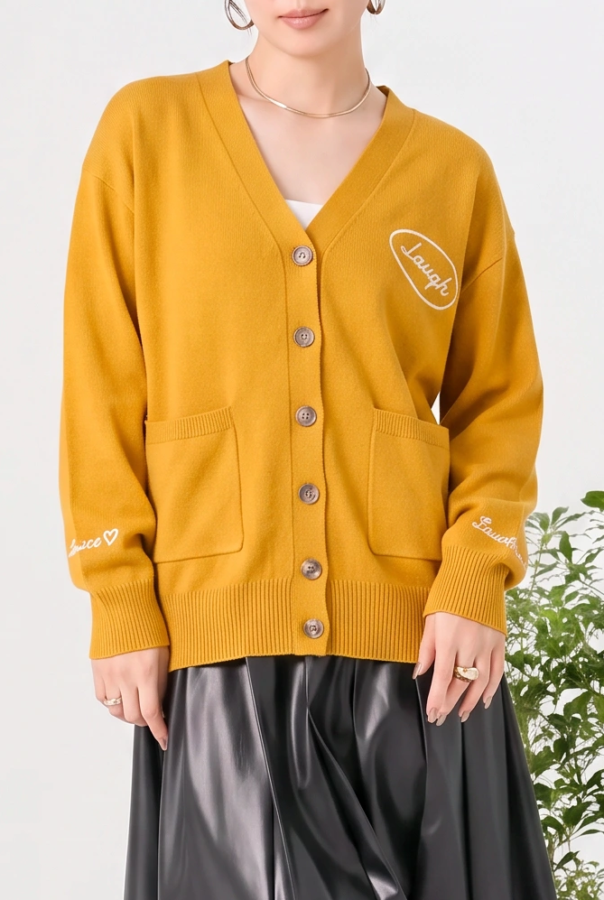 エンブロイダリーカーディガン(6269-529)