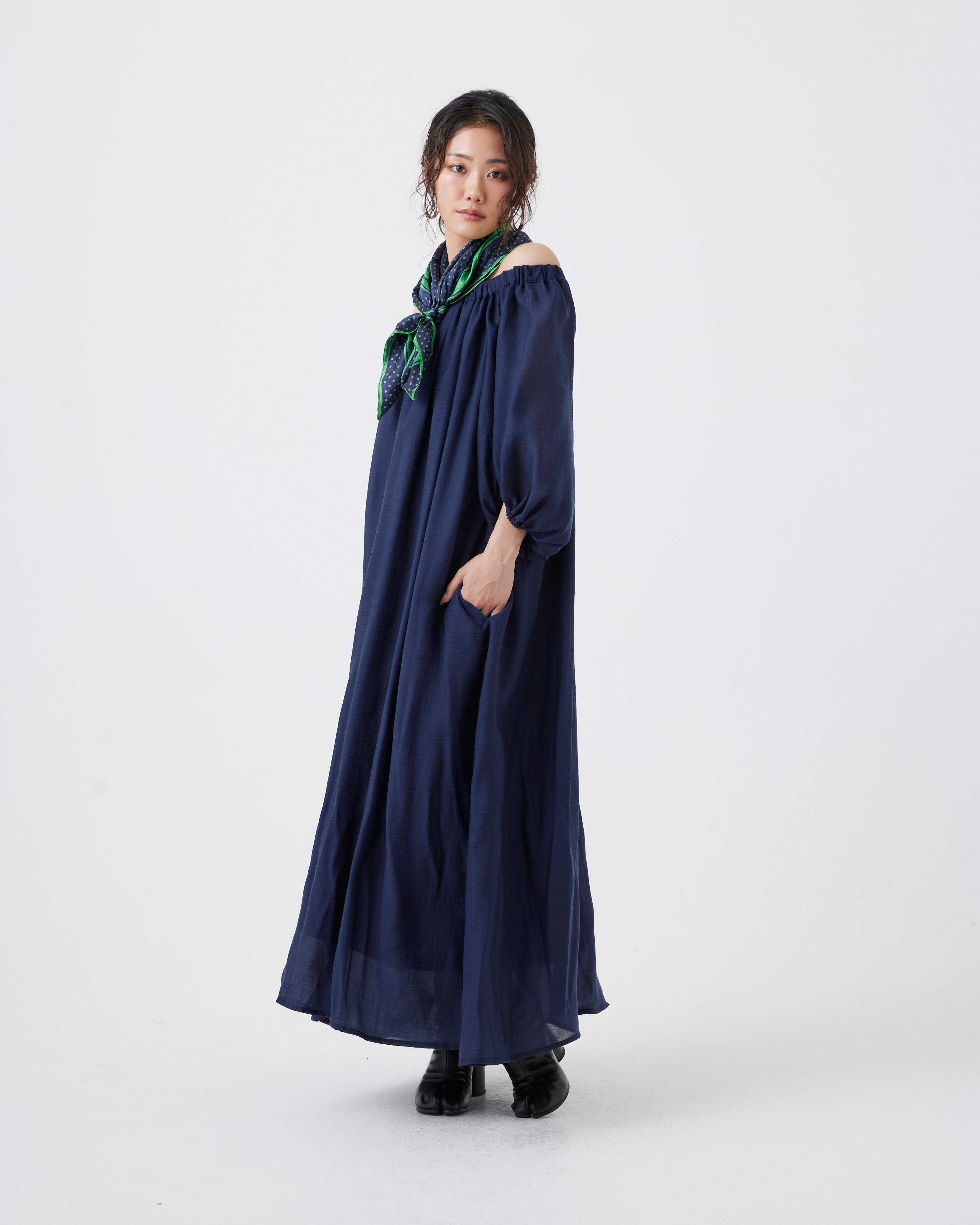 2WAYエレガントドレープドレス(6267-417)