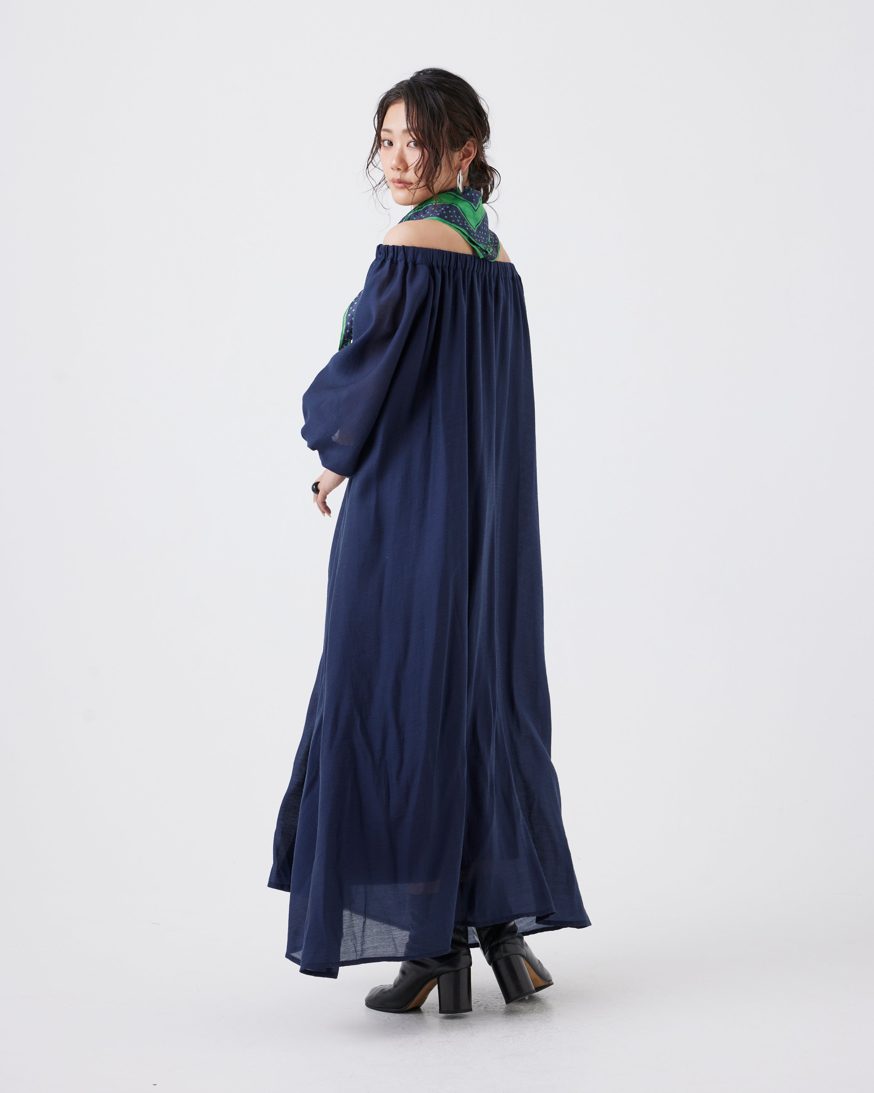 2WAYエレガントドレープドレス(6267-417)