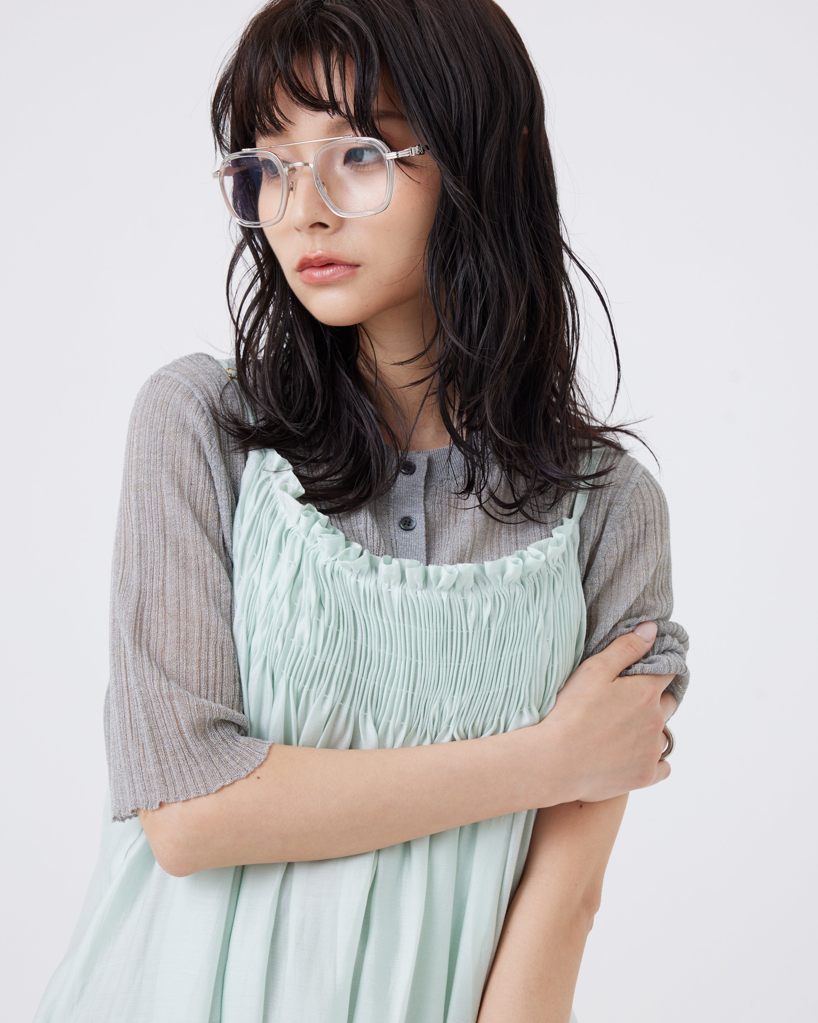ドレープキャミドレス(6267-416)