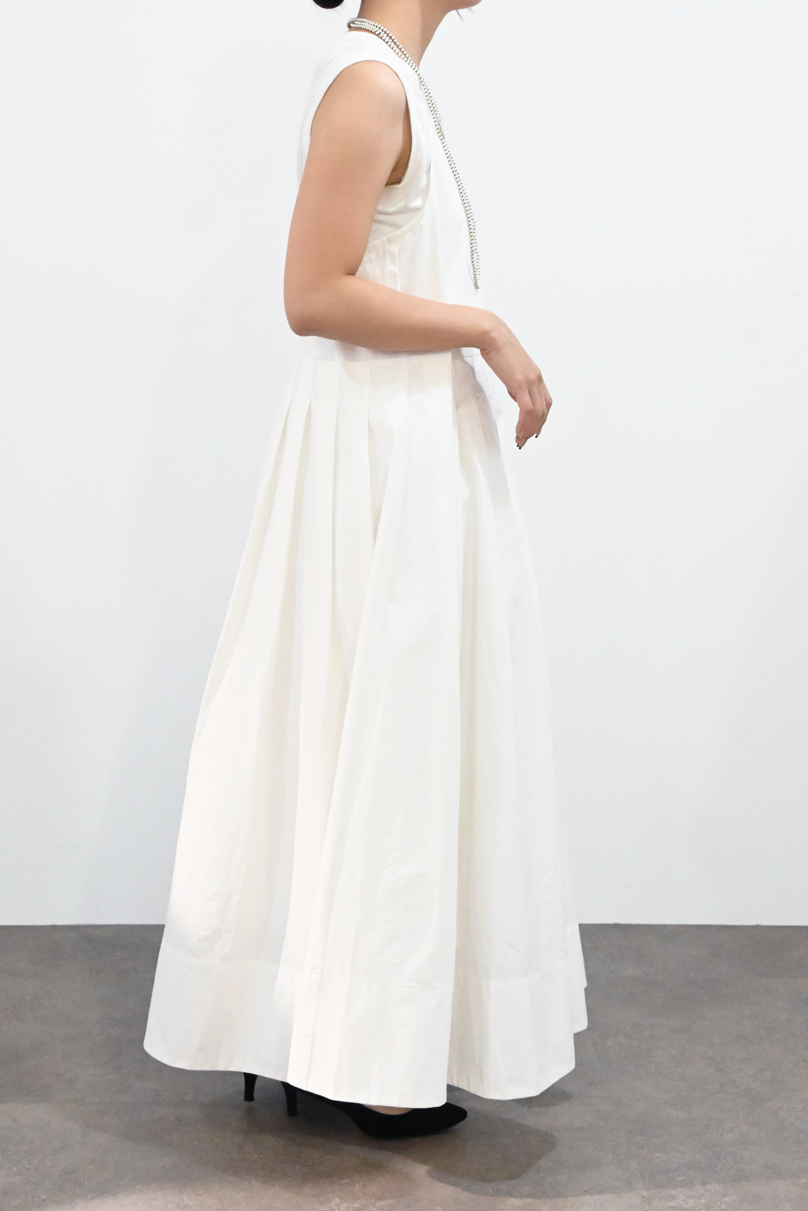 プリーツマキシドレス(6265-573)