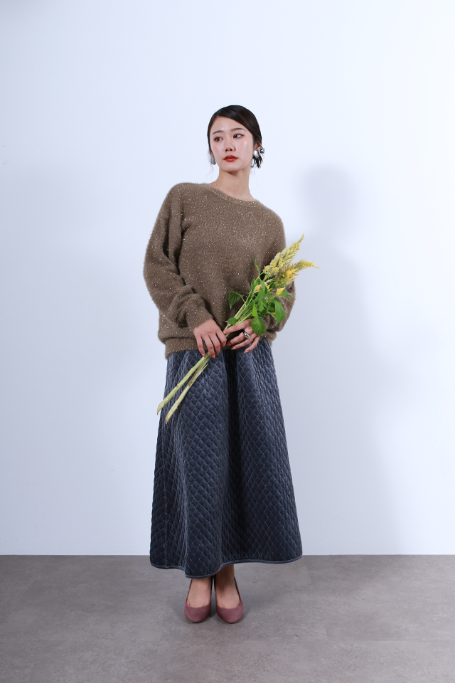 グリッターニットトップス(6263-516)