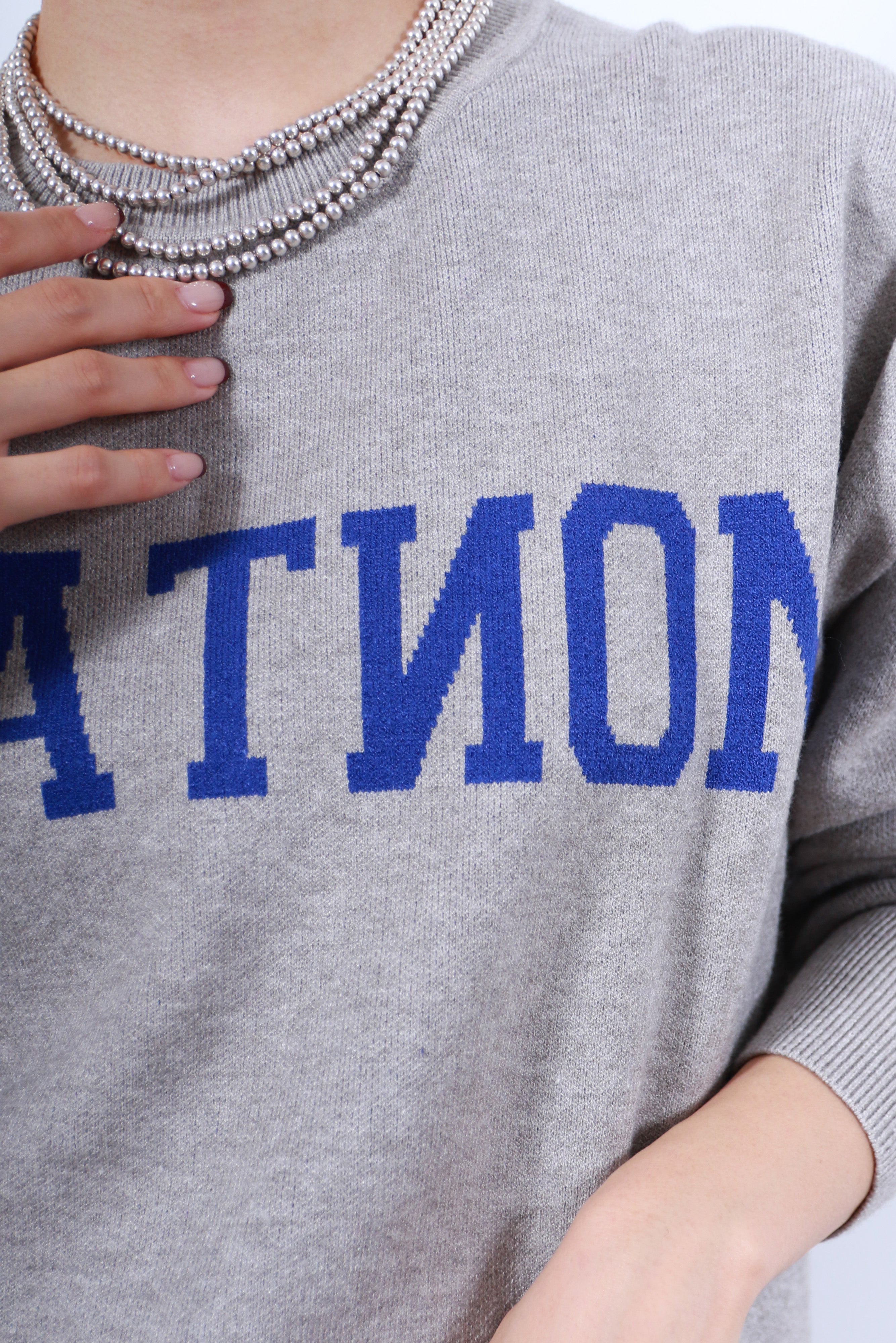 2WAYロゴニットトップス(6263-521)