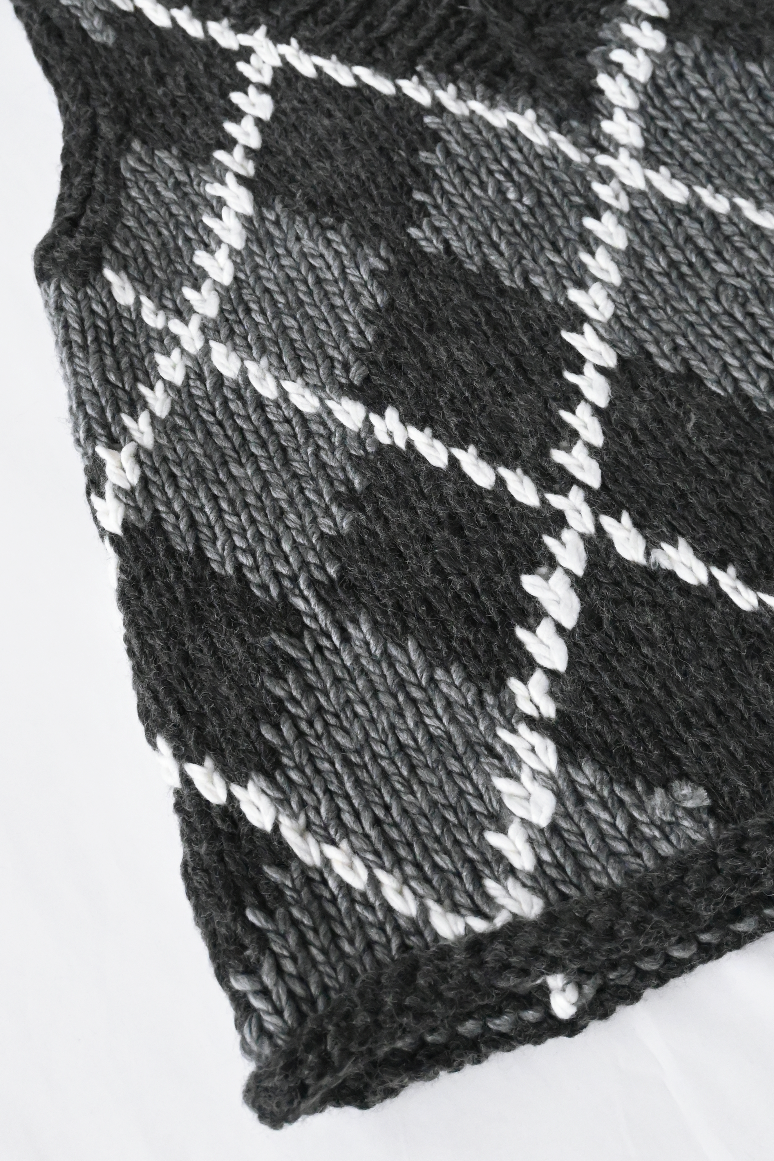 ハンドメイドカウチンニットベスト(6262-468)