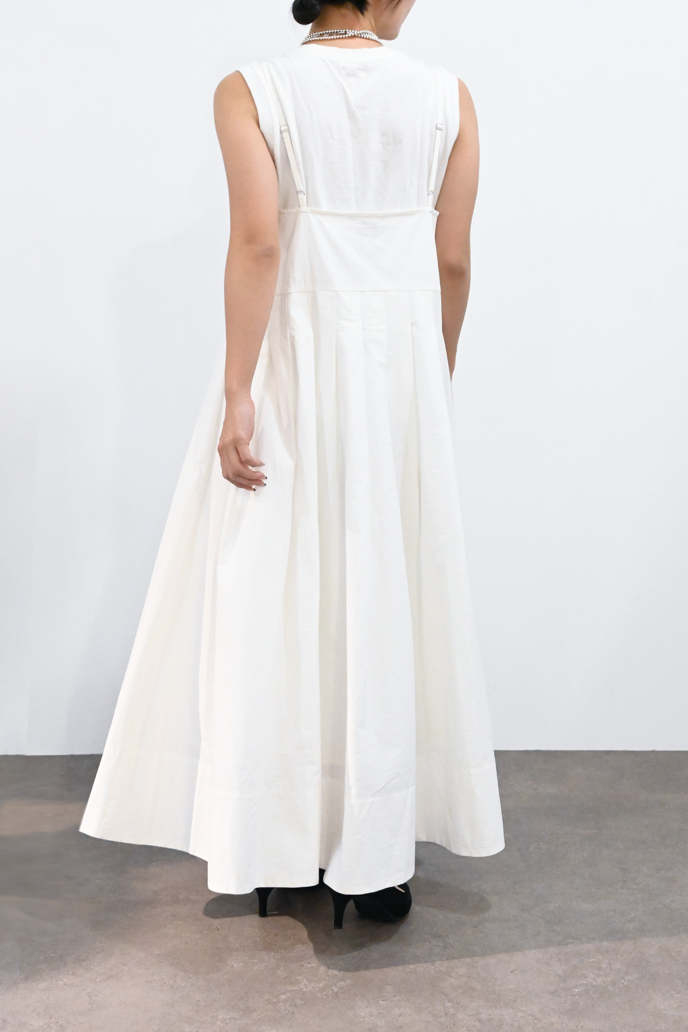 プリーツマキシドレス(6265-573)