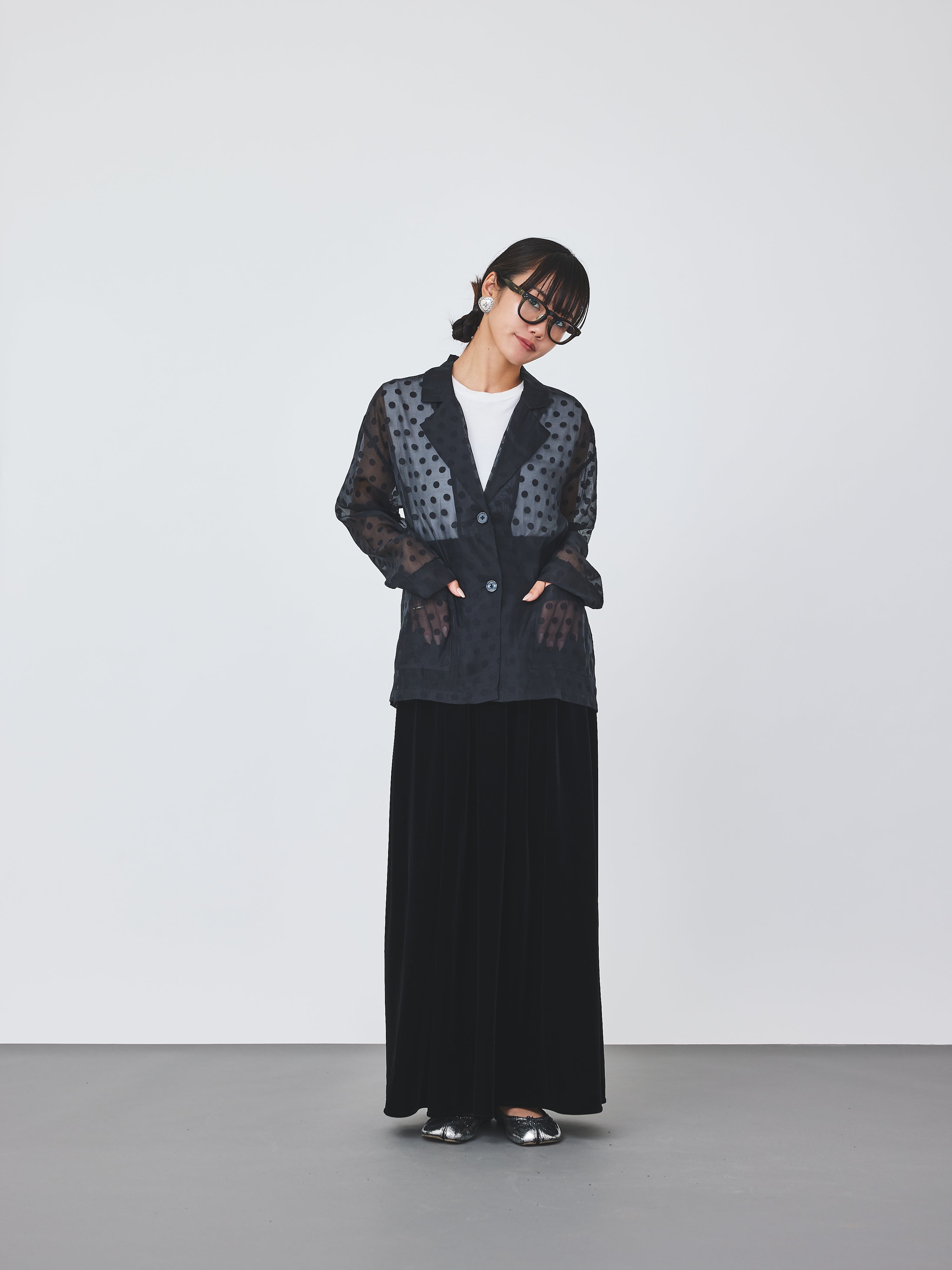 ドットシースルージャケット(6259-477)