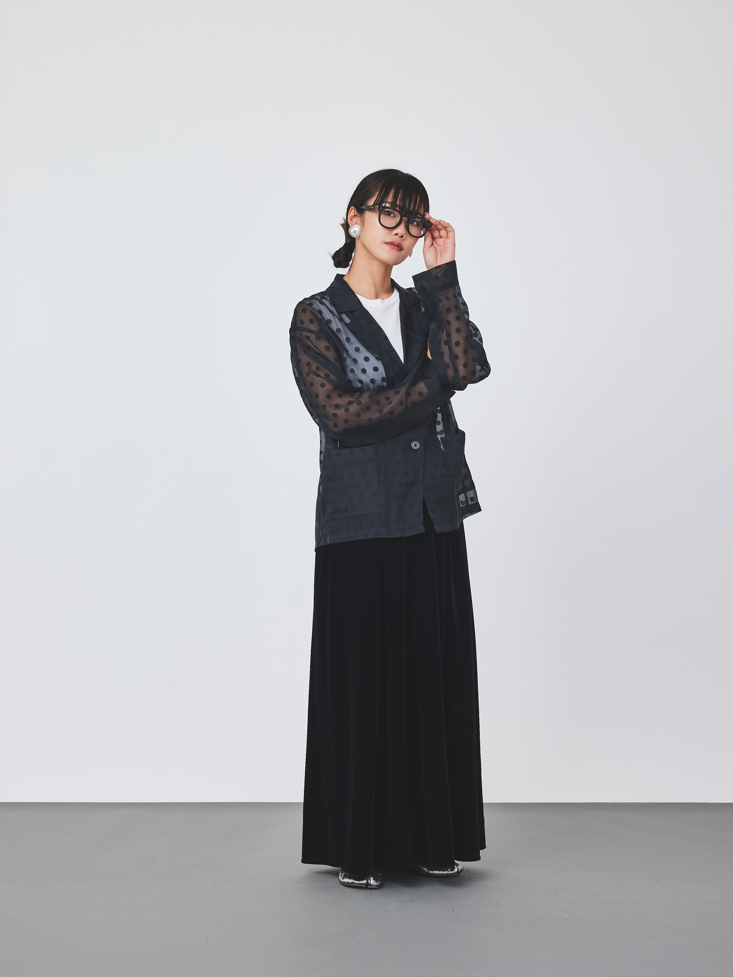 ドットシースルージャケット(6259-477)