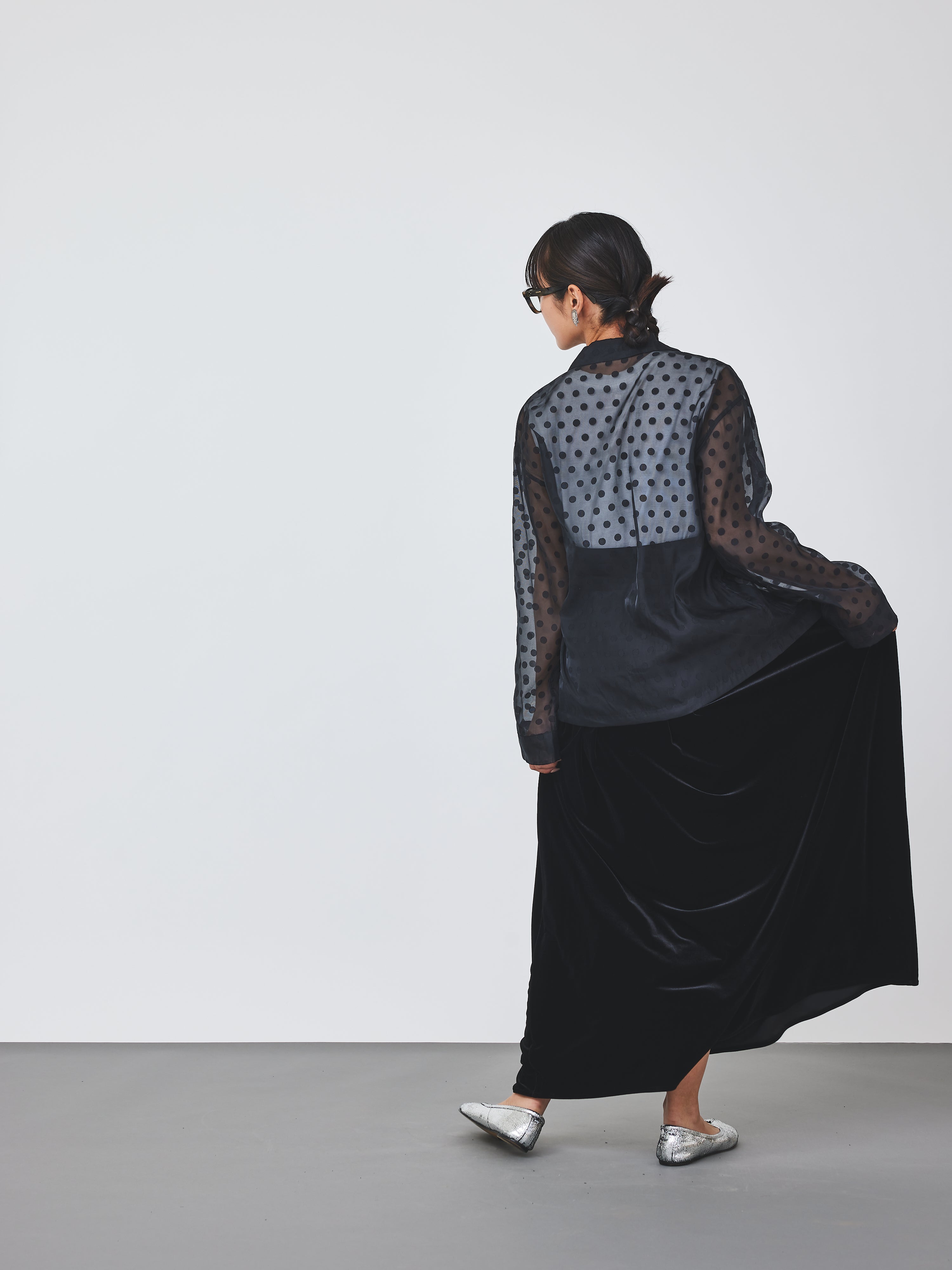 ドットシースルージャケット(6259-477)