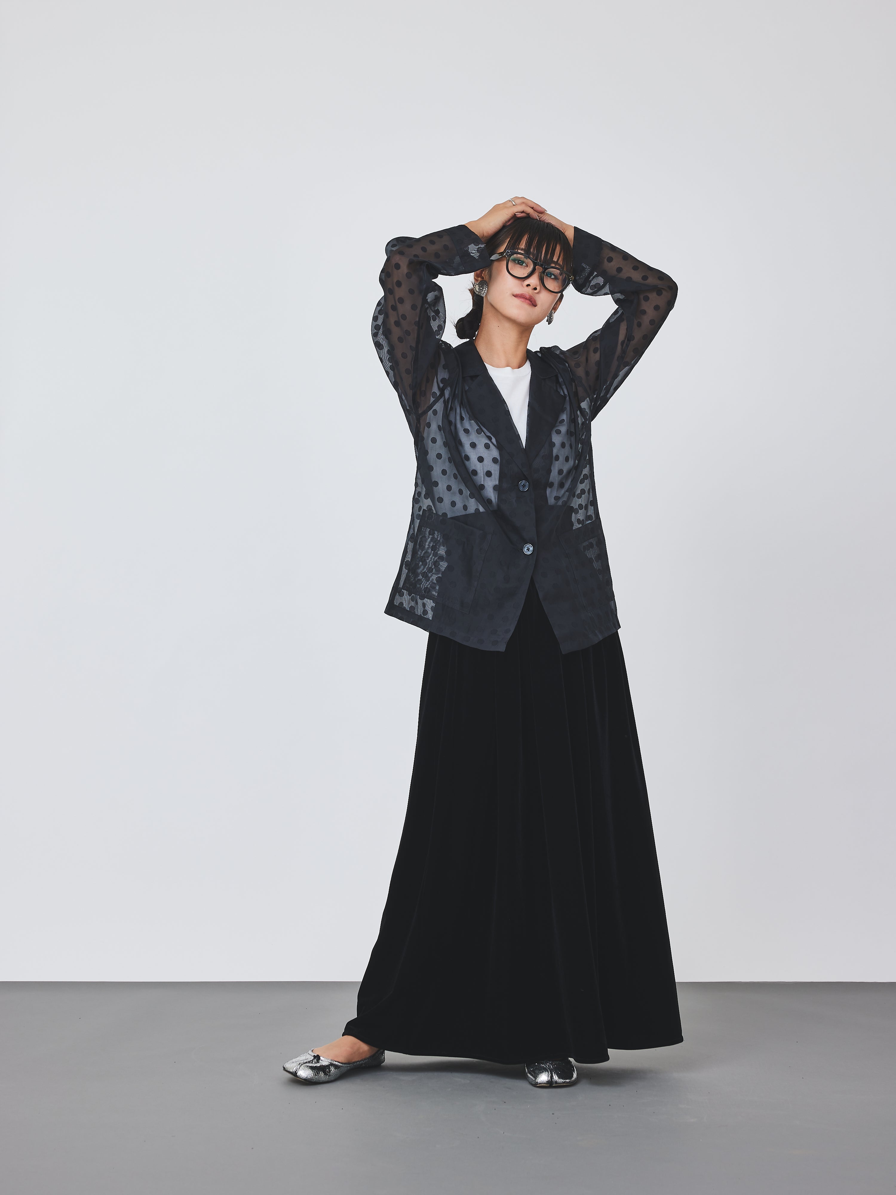 ドットシースルージャケット(6259-477)