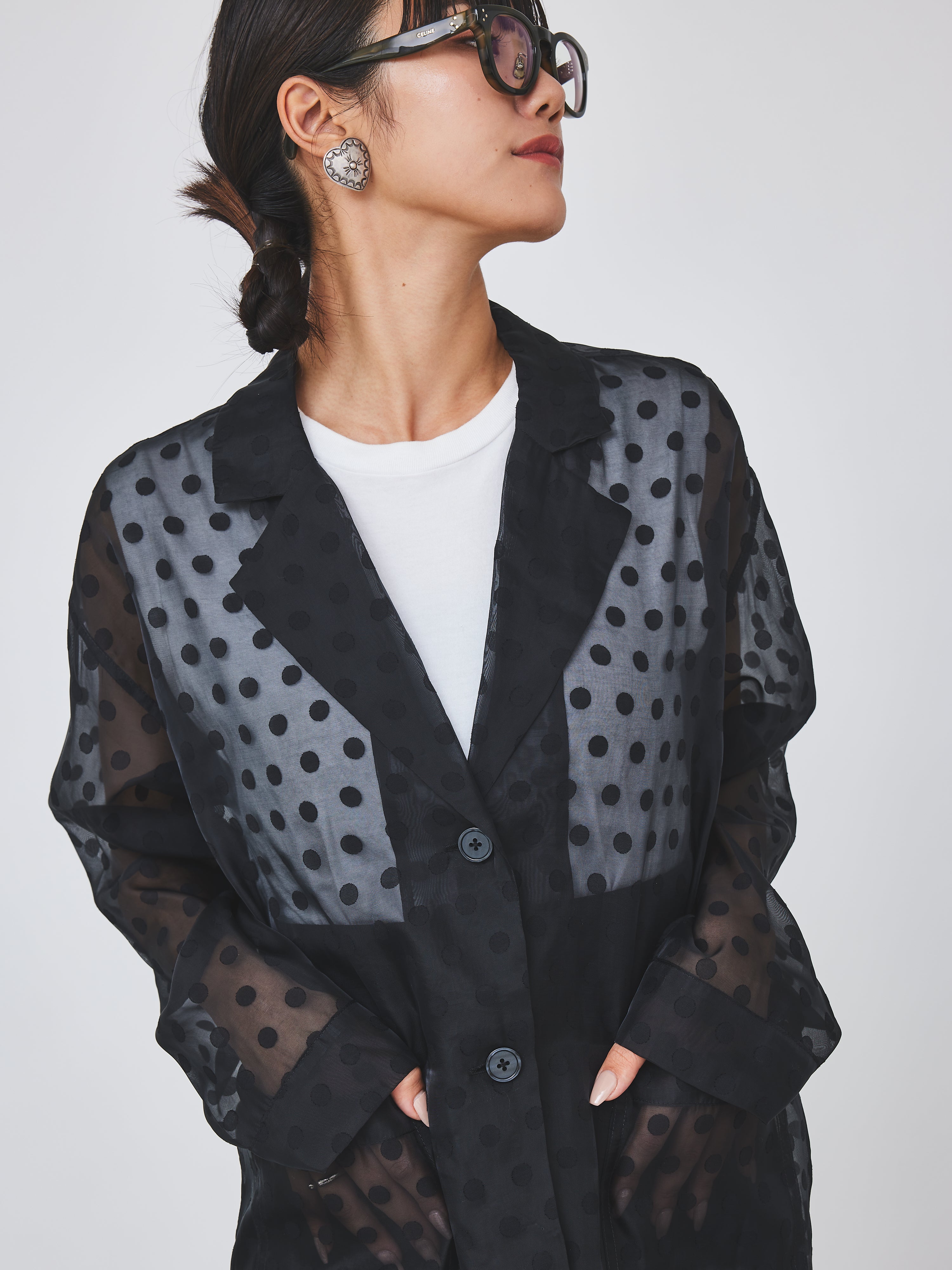 ドットシースルージャケット(6259-477)