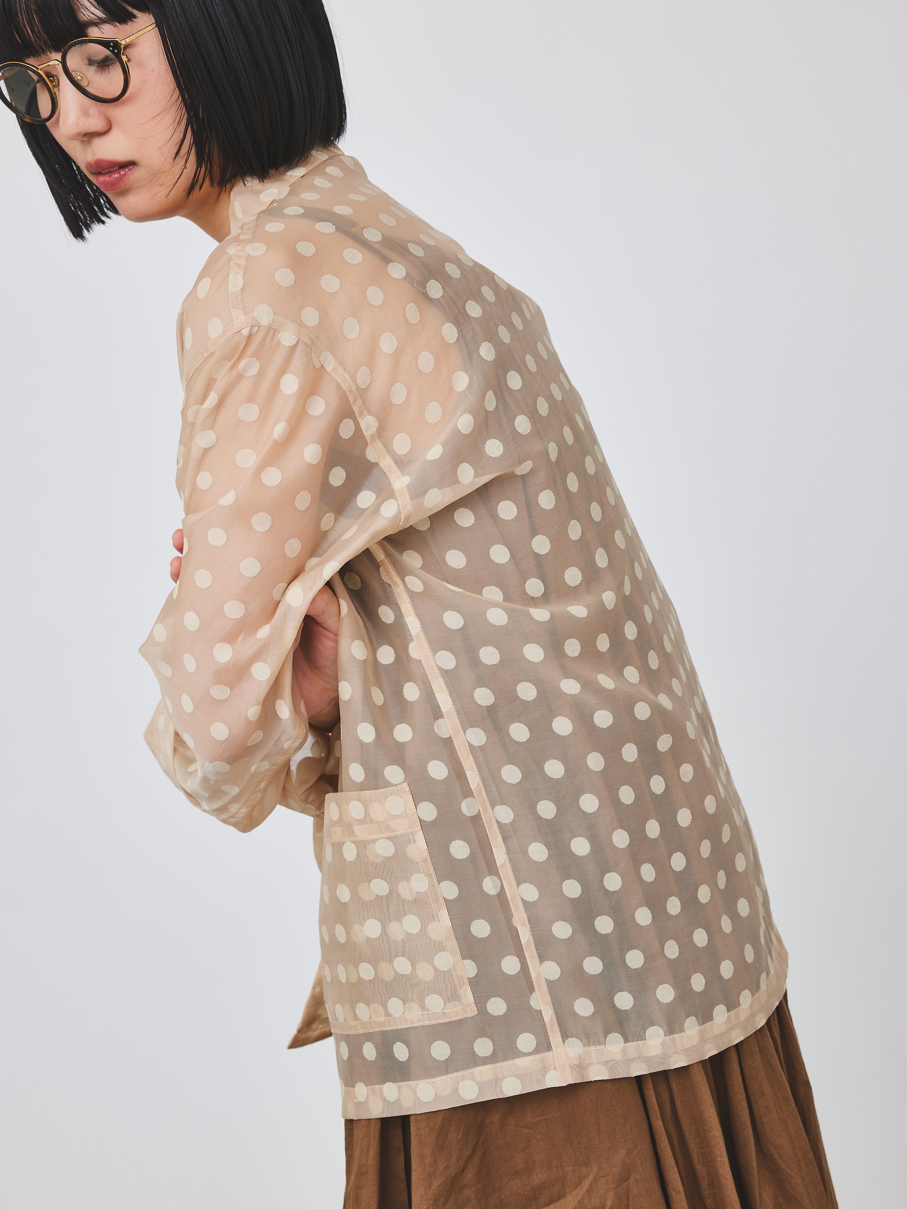 ドットシースルージャケット(6259-477)