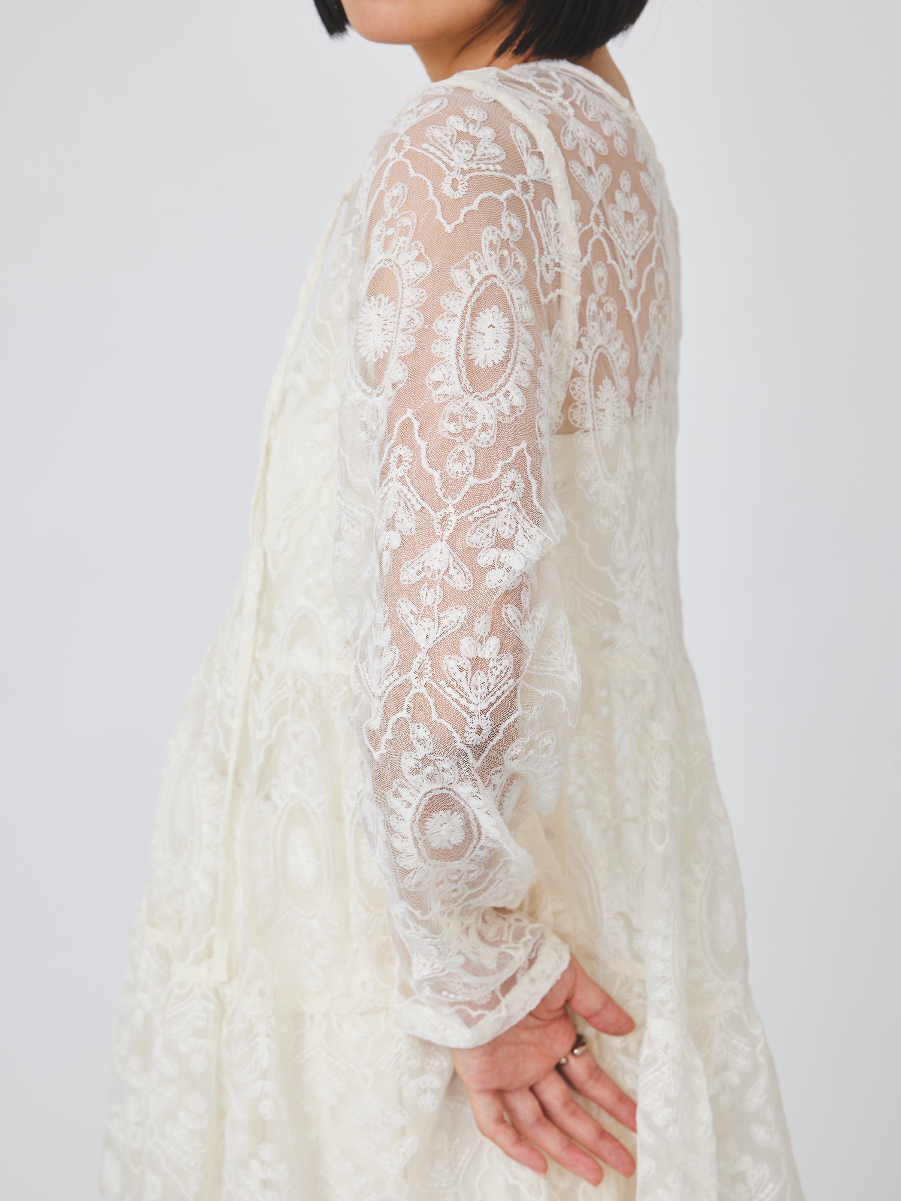 レースティアードブラウス(6259-469)