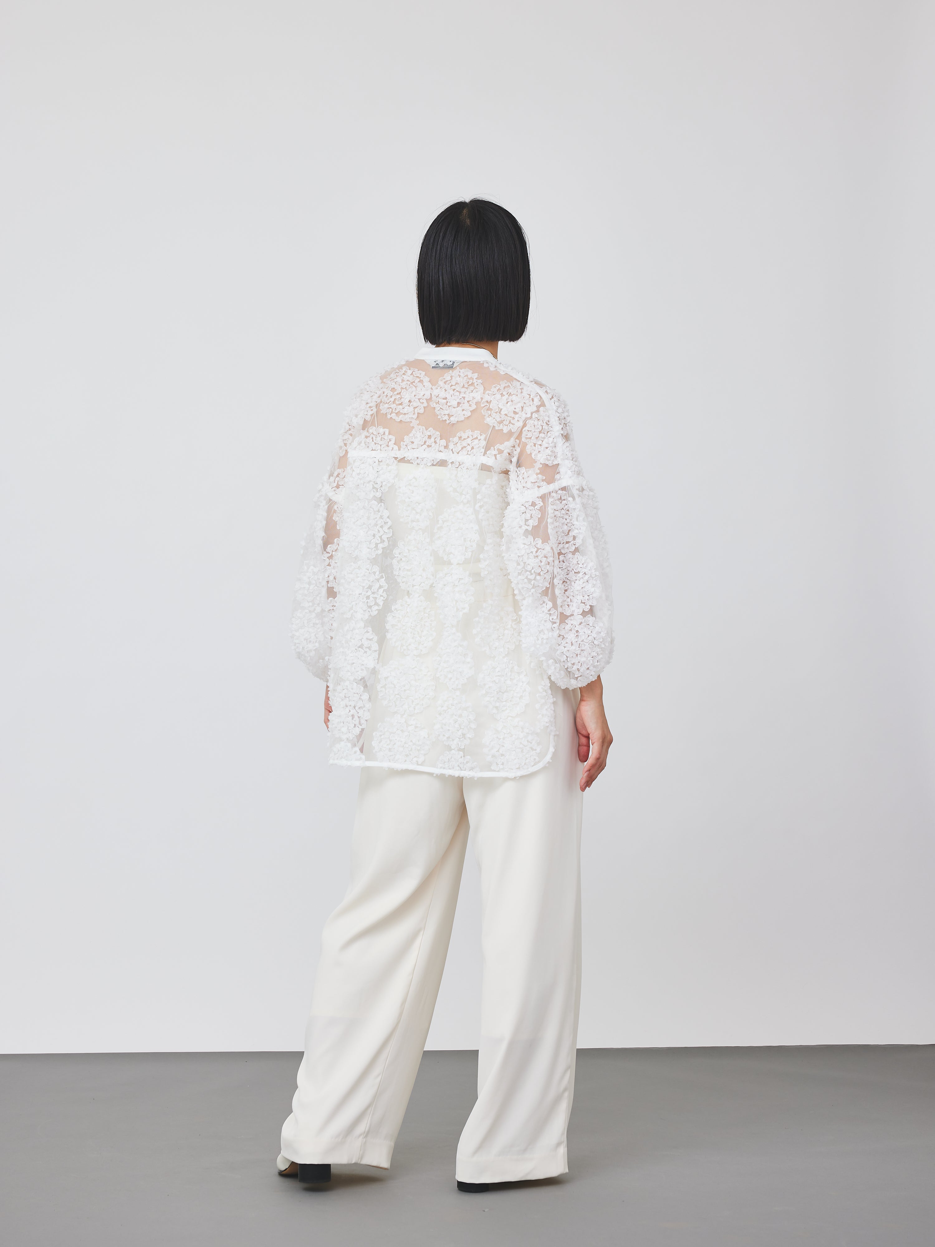 【先行予約】メッシュ刺繍レースブラウス(6259-482/6265-572)