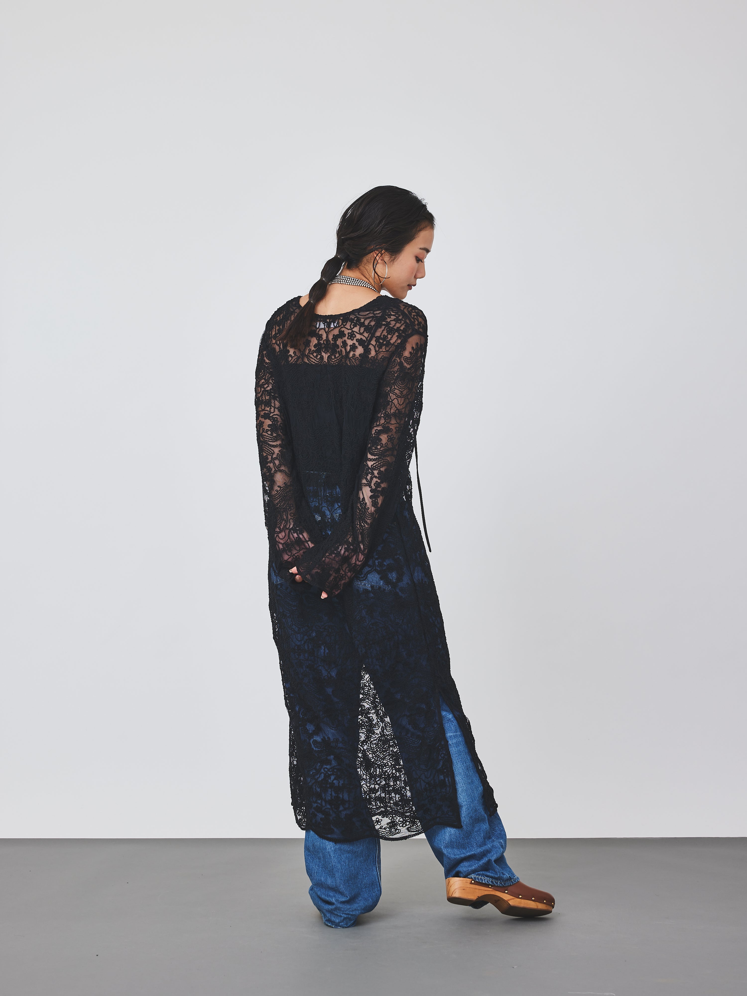 【再入荷】立体コード刺繍レースワンピース(6259-490)