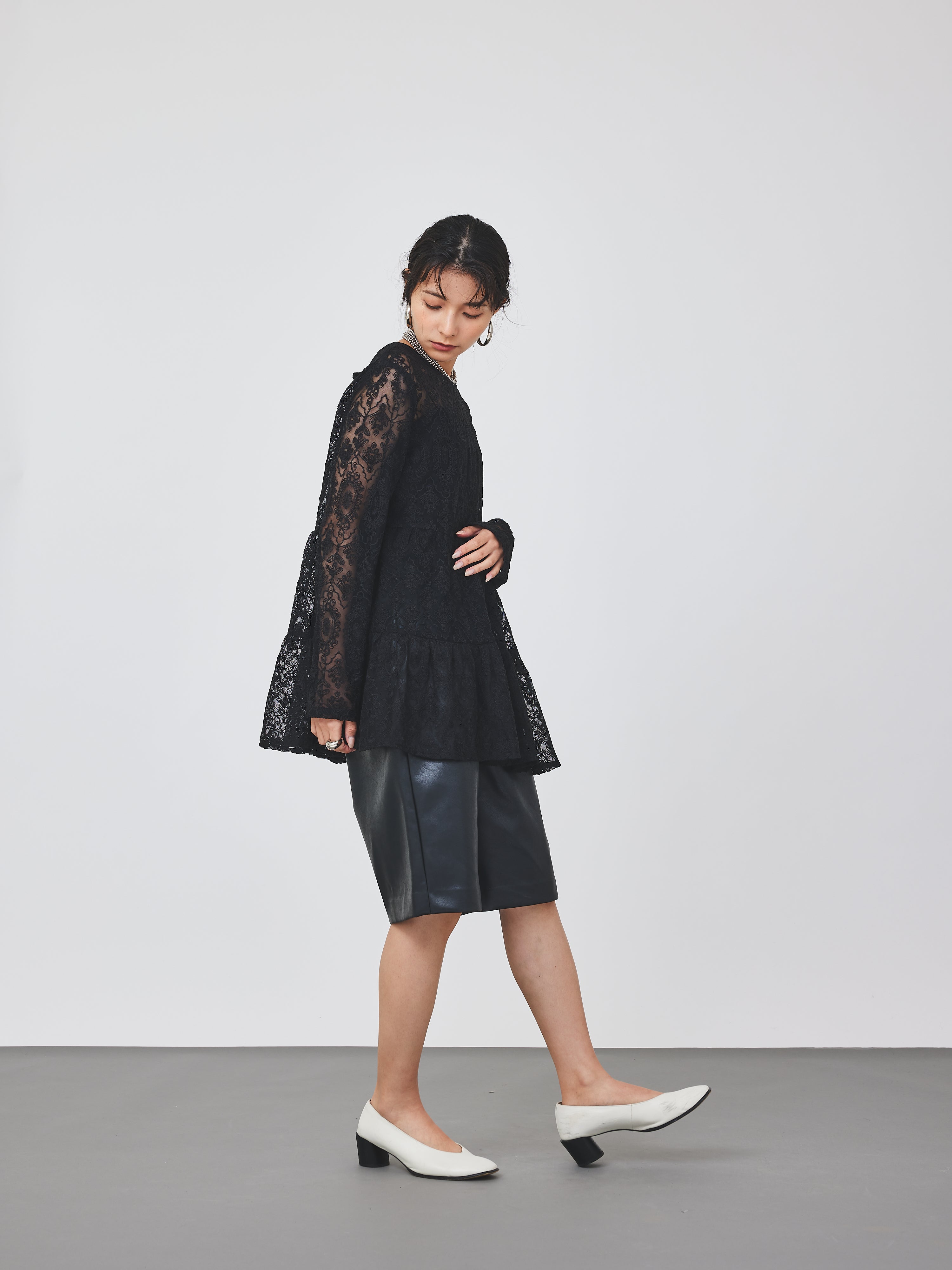 レースティアードブラウス(6259-469)