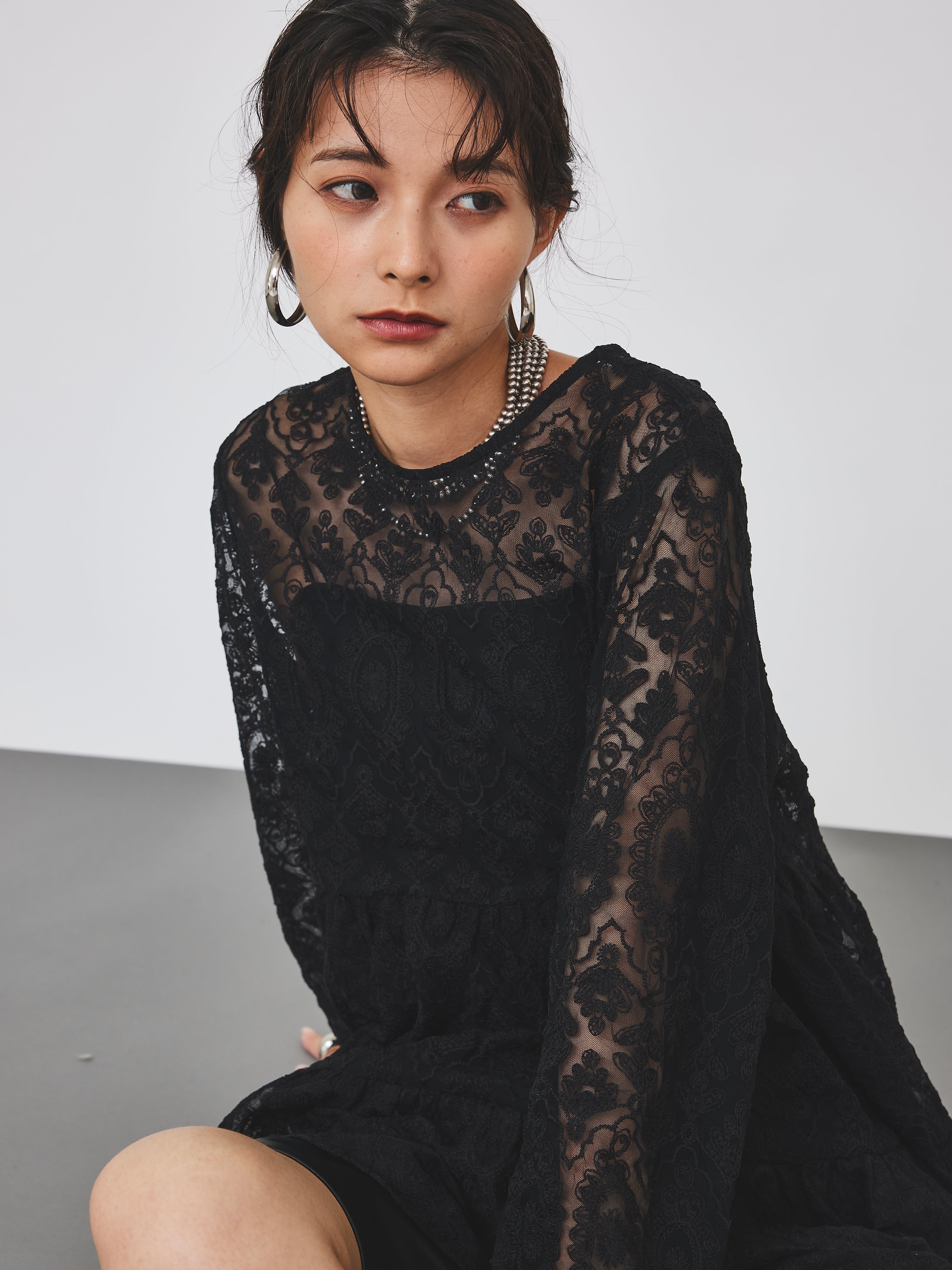 カップ付きインナーワンピース(6259-506)