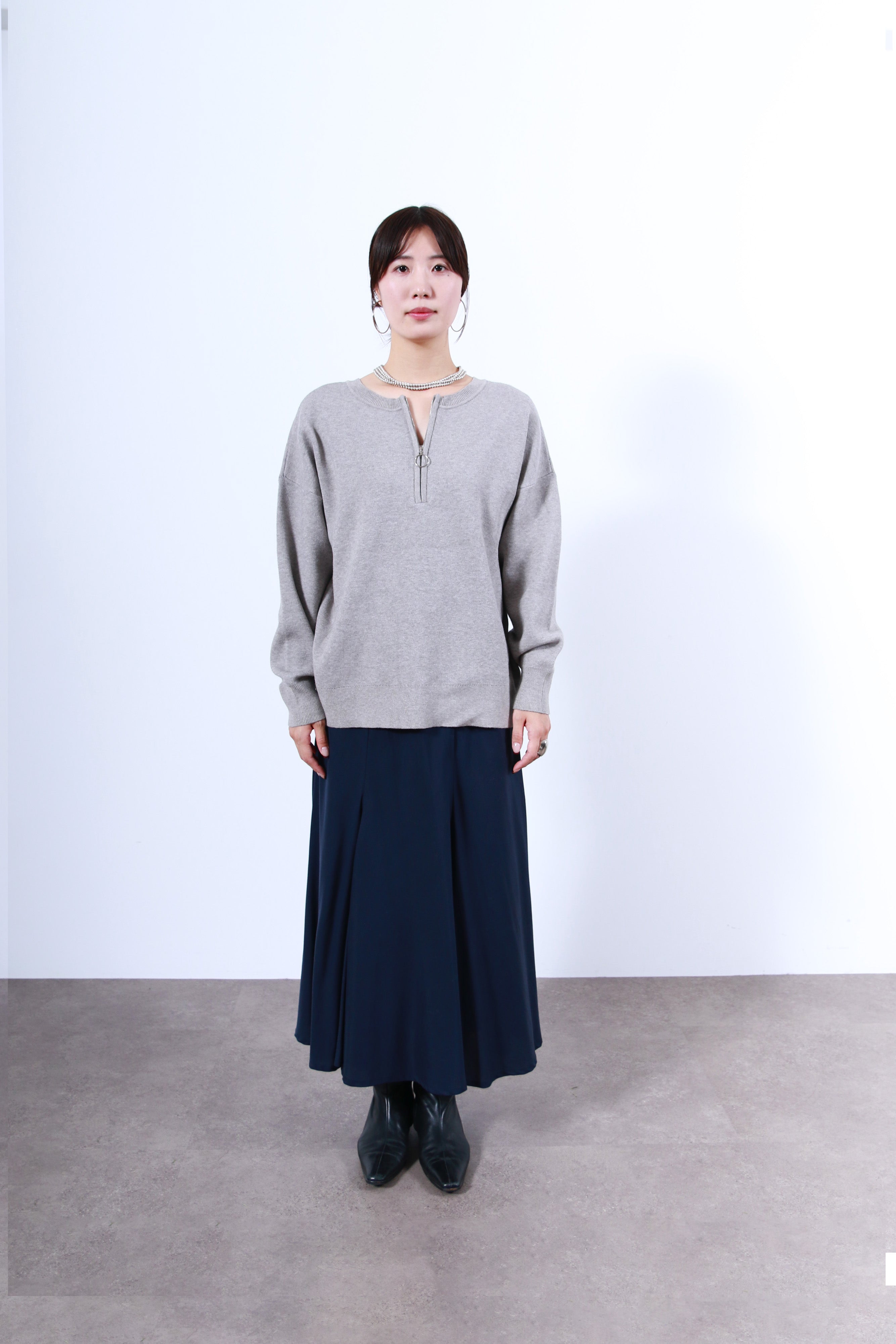 2WAYロゴニットトップス(6263-521)