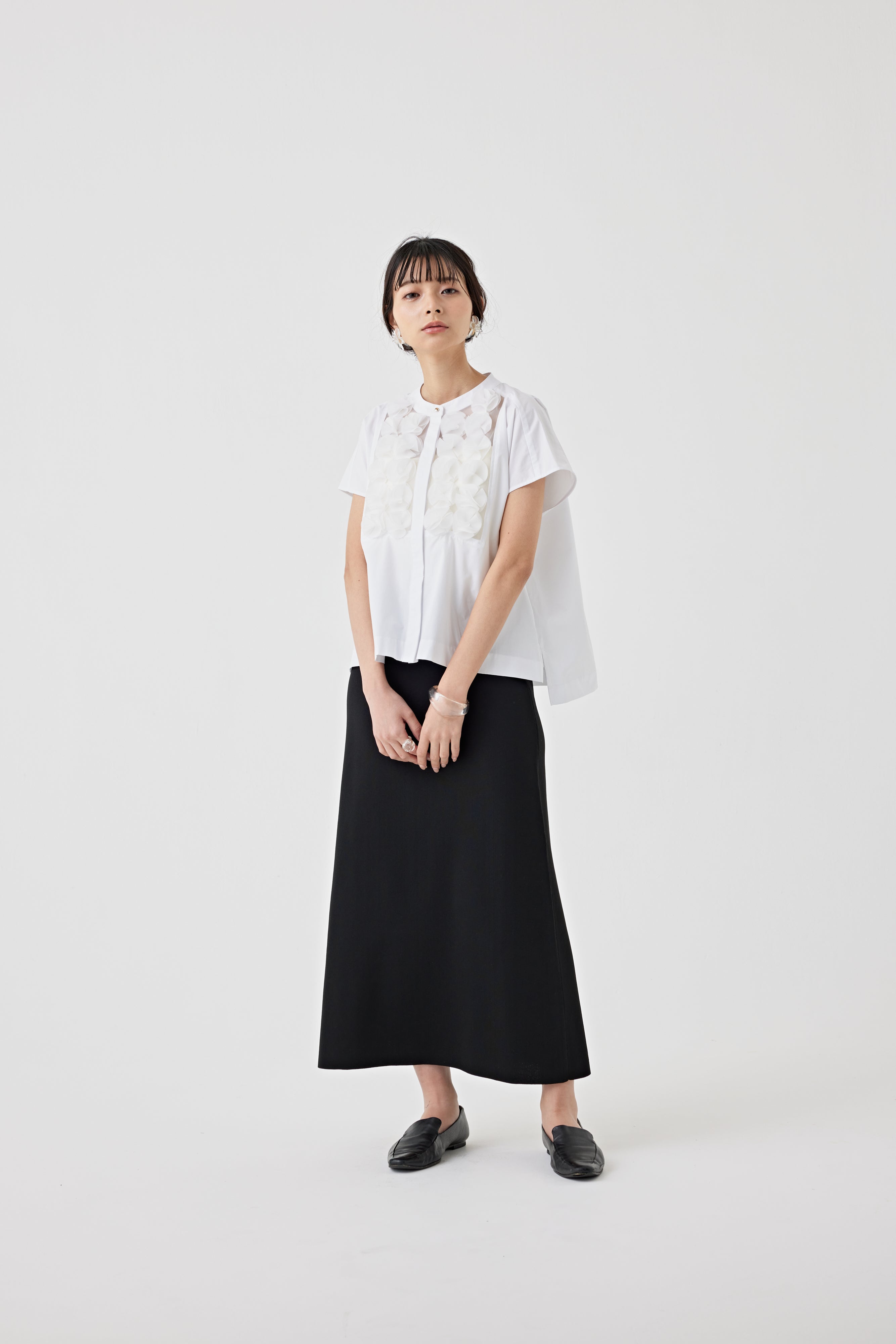 Iラインニットスカート(6250-598)