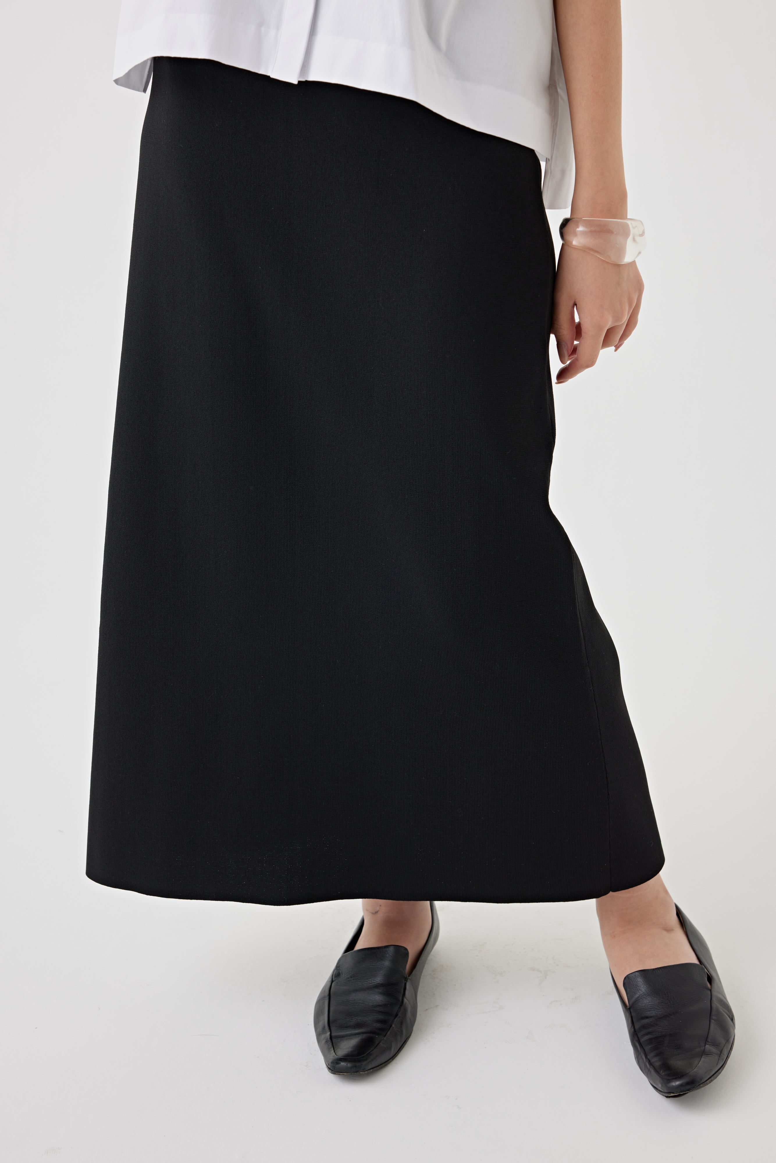 Iラインニットスカート(6250-598)