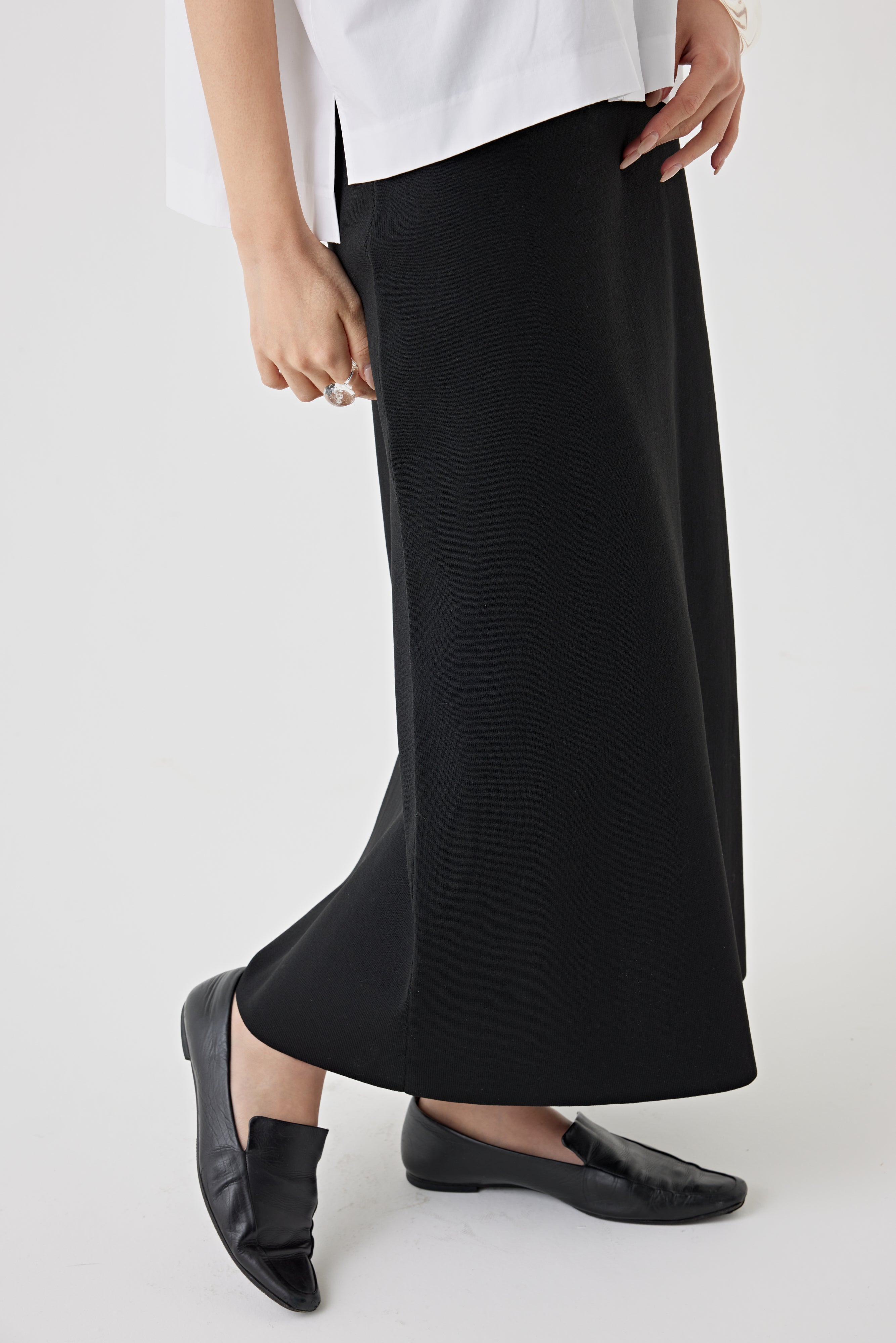 Iラインニットスカート(6250-598)