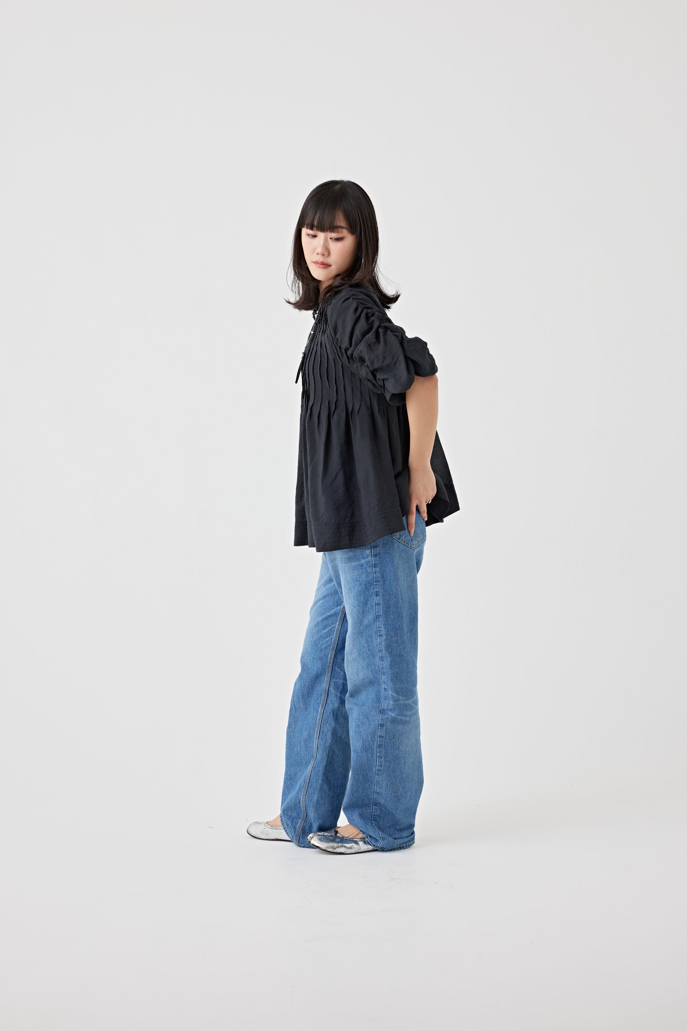 2WAYタックブラウス(6250-574)