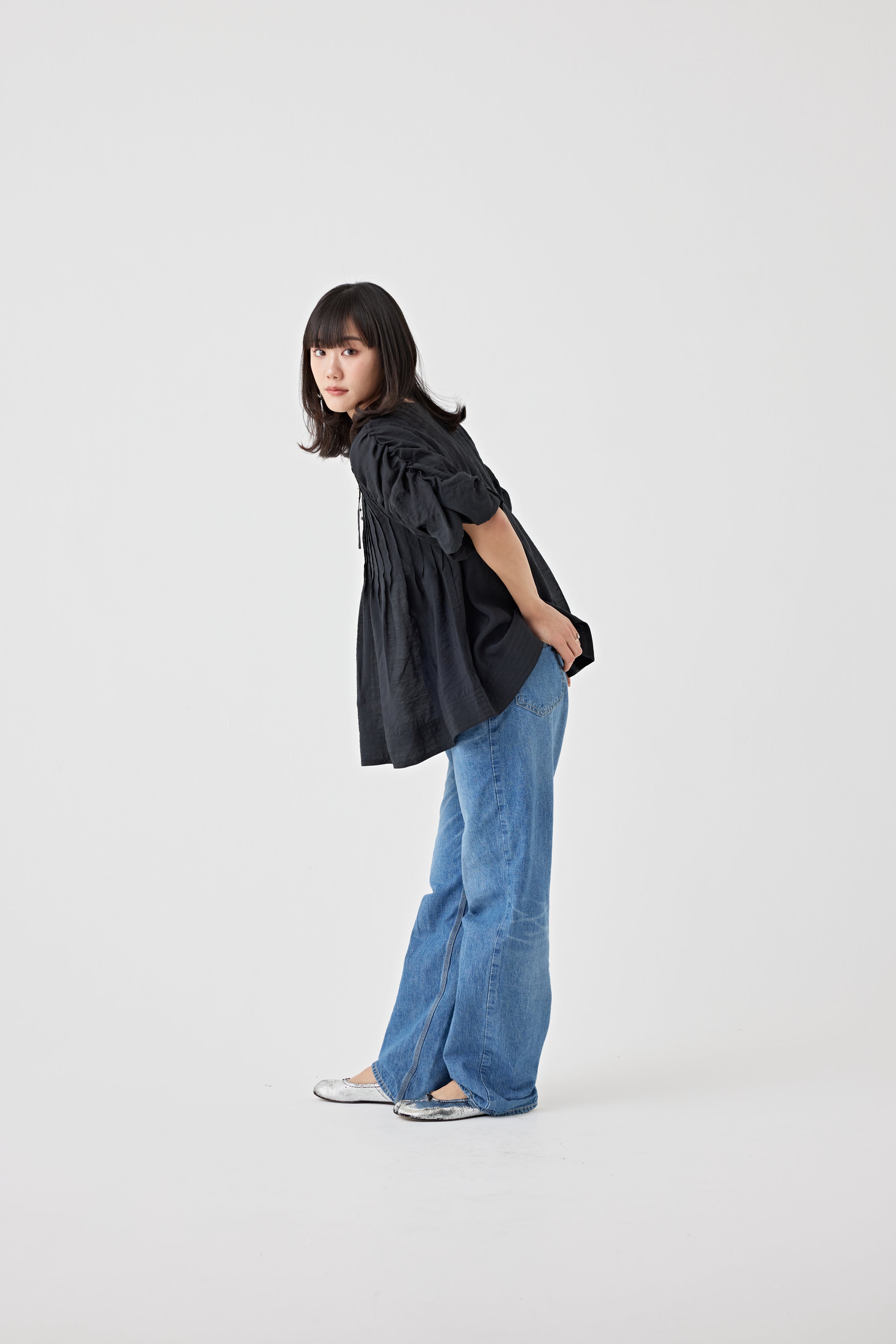 2WAYタックブラウス(6250-574)