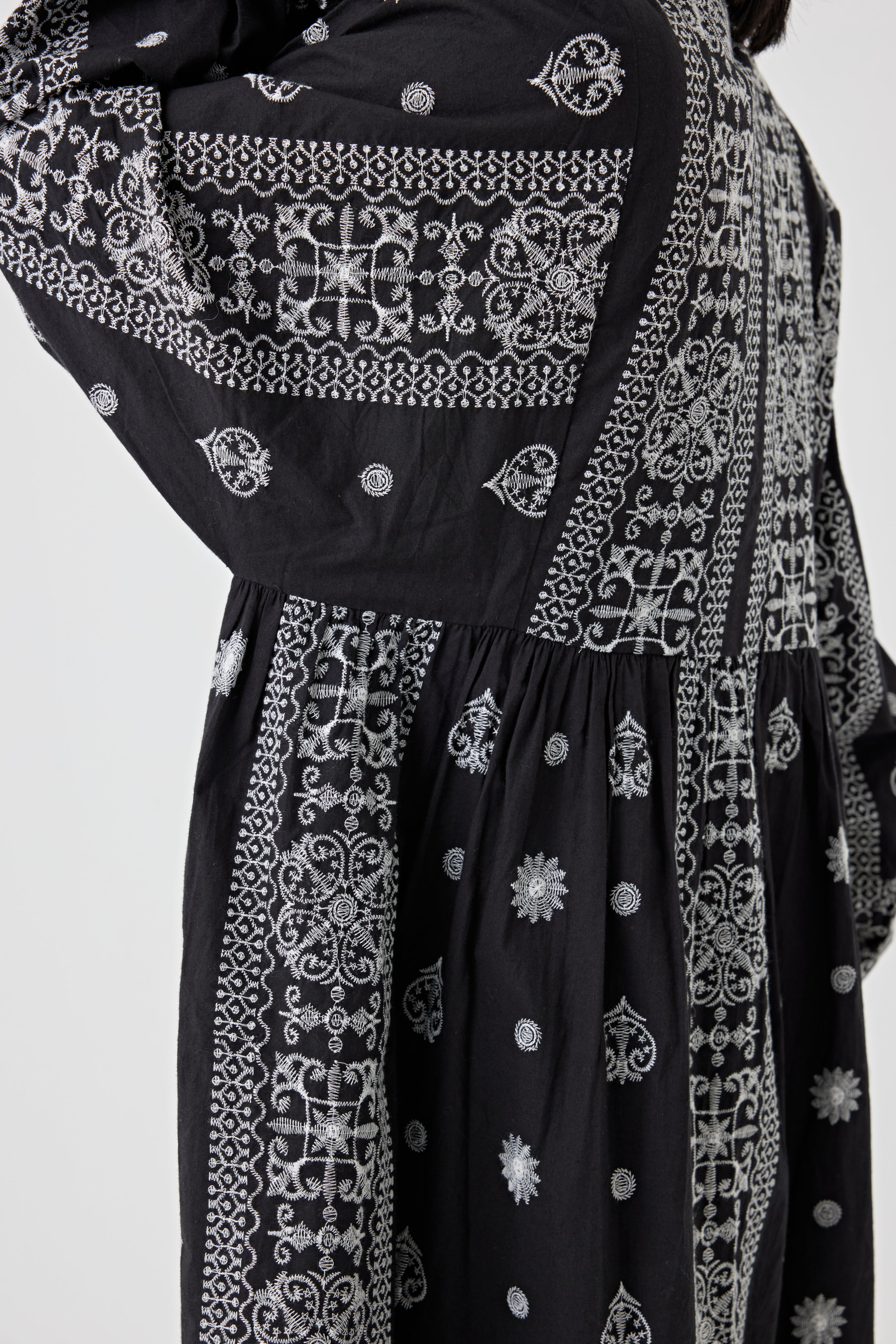 刺繍ドルマンワンピース(6251-540)