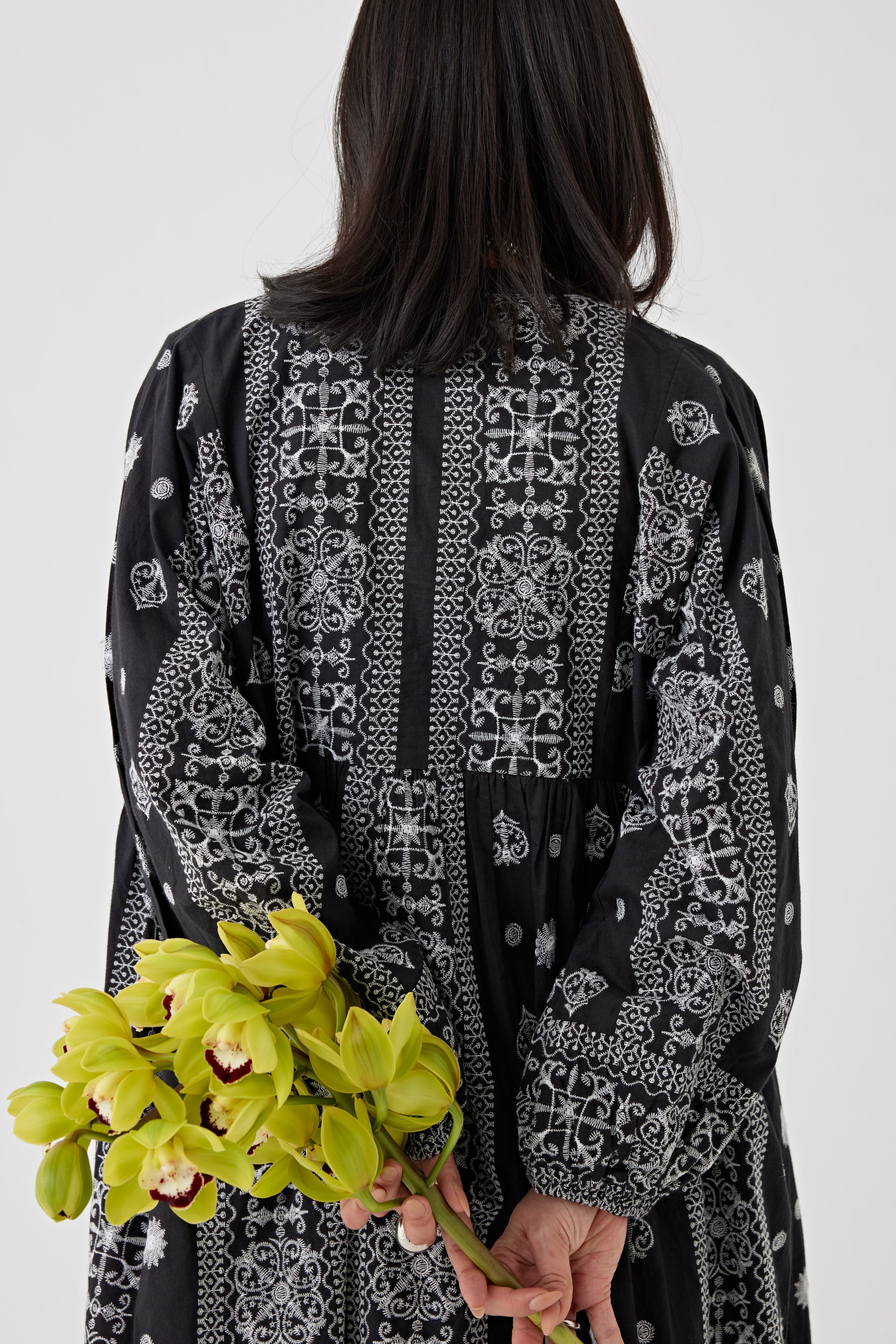 刺繍ドルマンワンピース(6251-540)