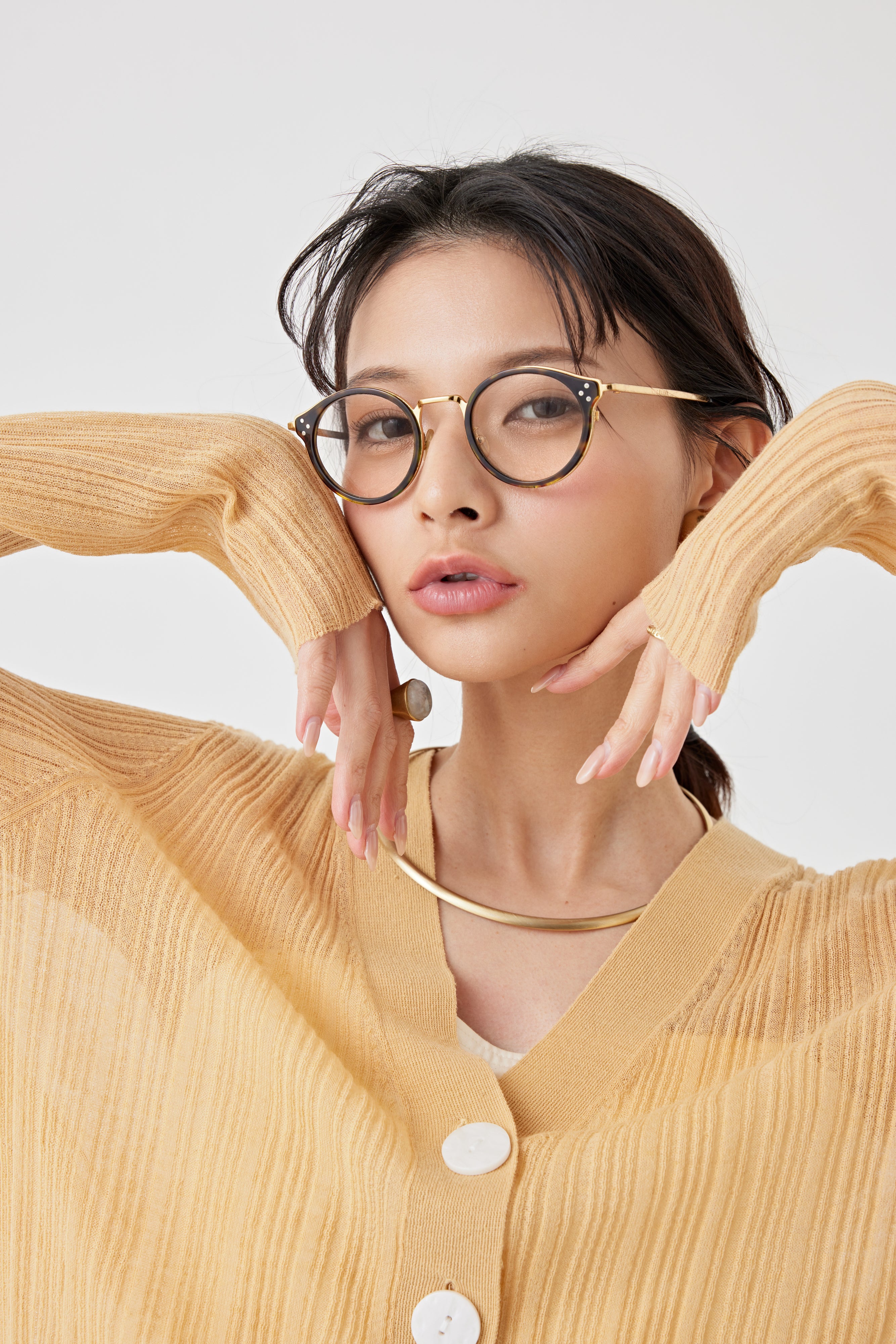 【comming soon】ランダムリブニットカーディガン(6266-340)