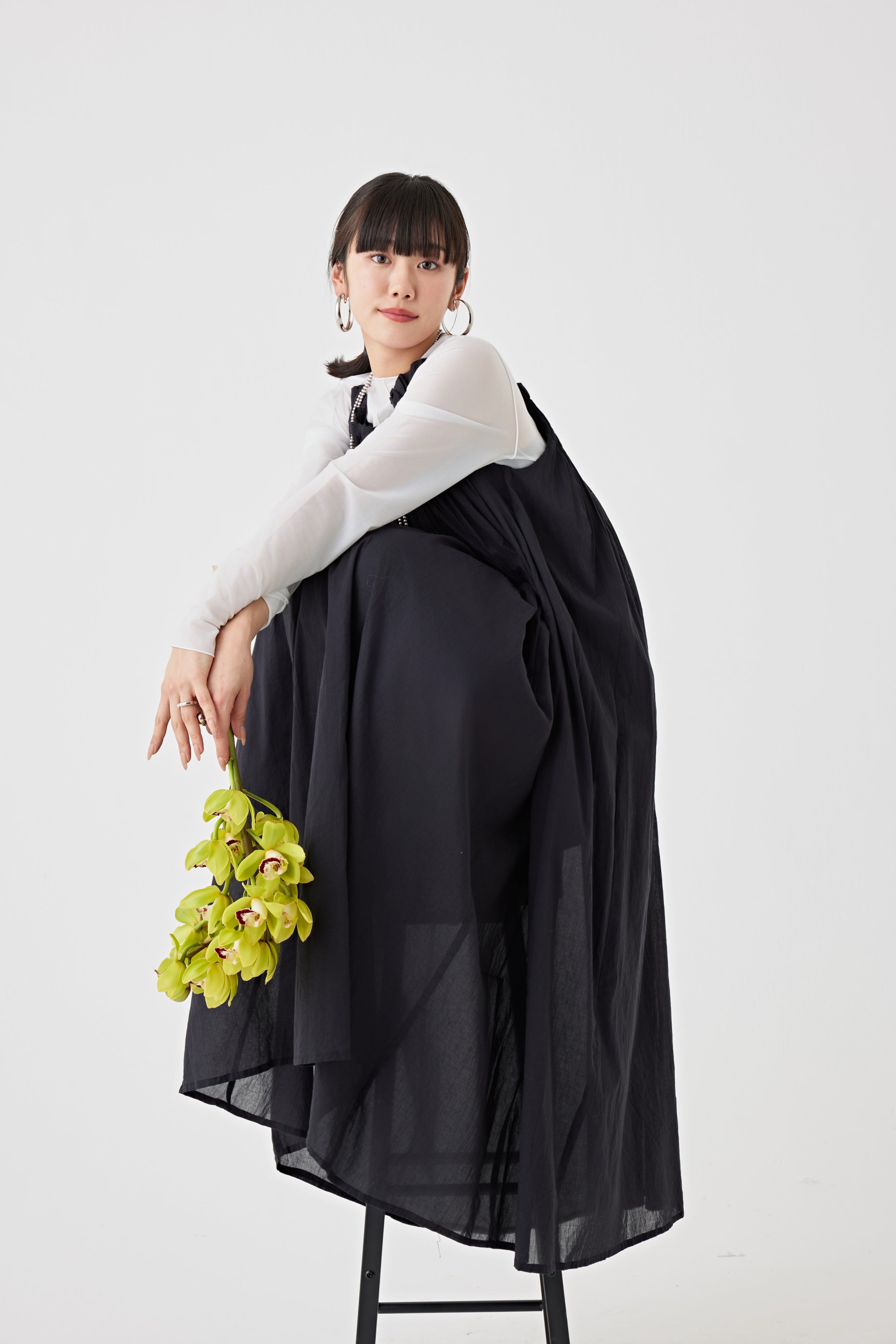 ランダムタックキャミドレス(6254-569)