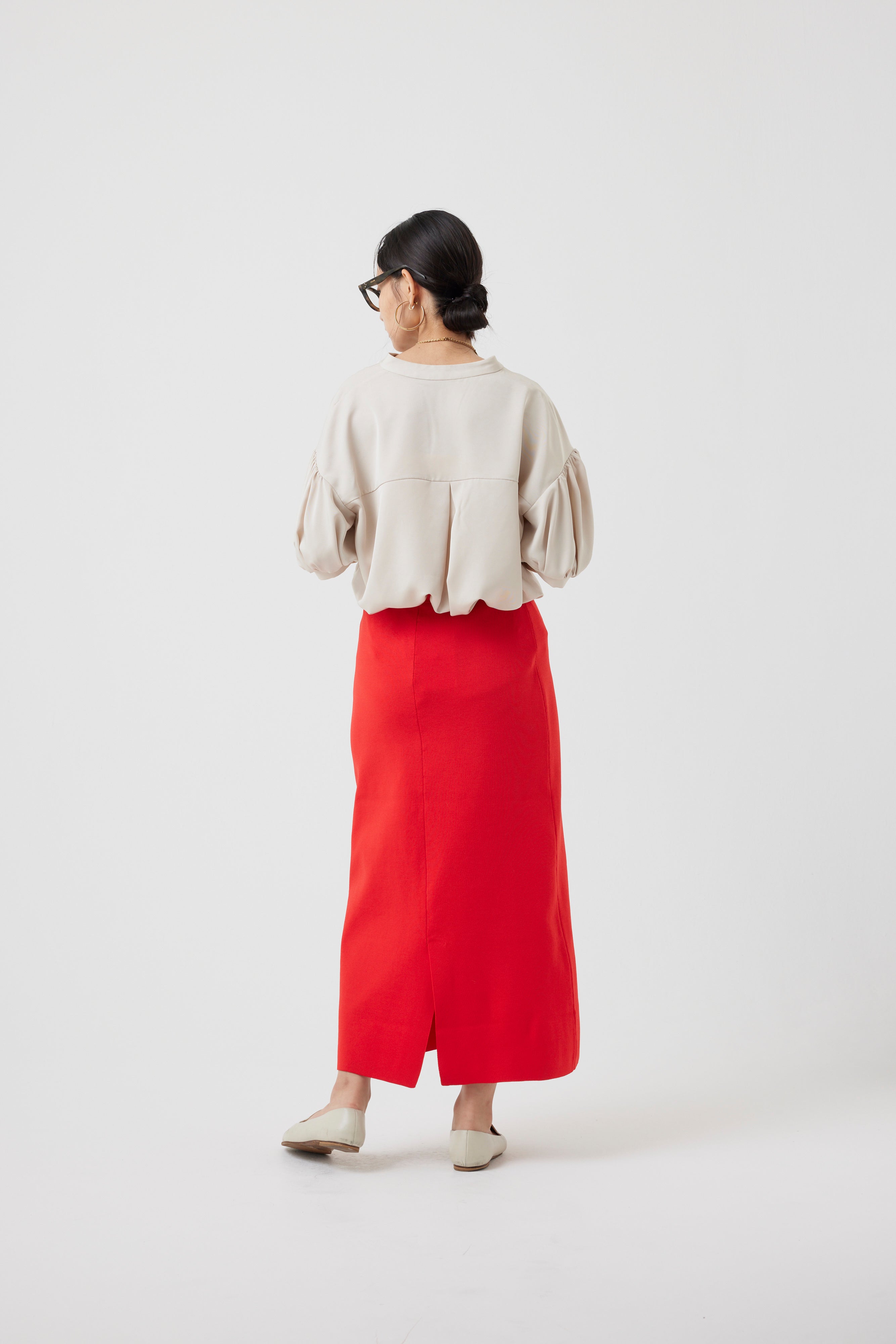 コードレースヨークブラウス(6260-376)