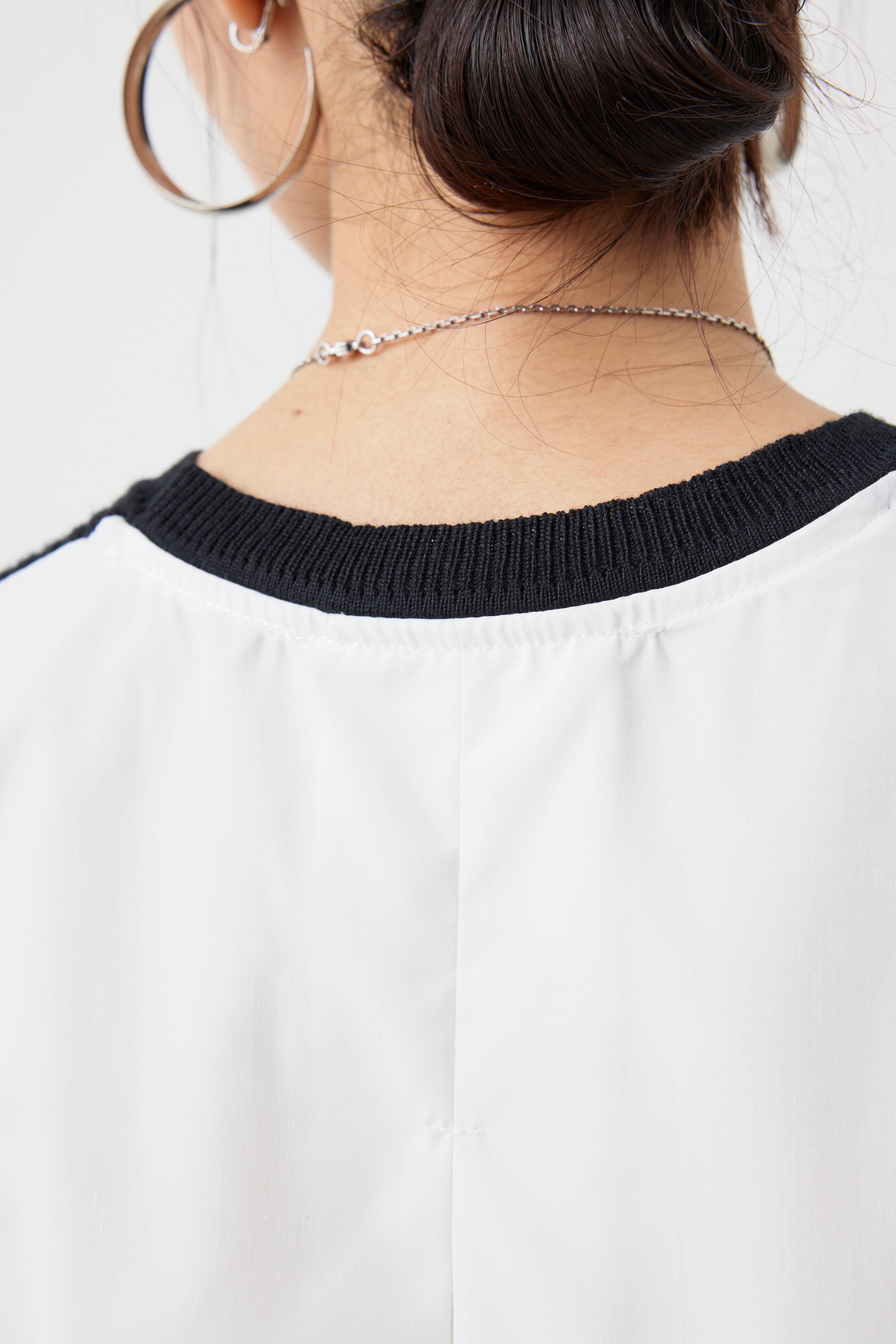 バックティアードブラウス×ニットトップス(6262-458)