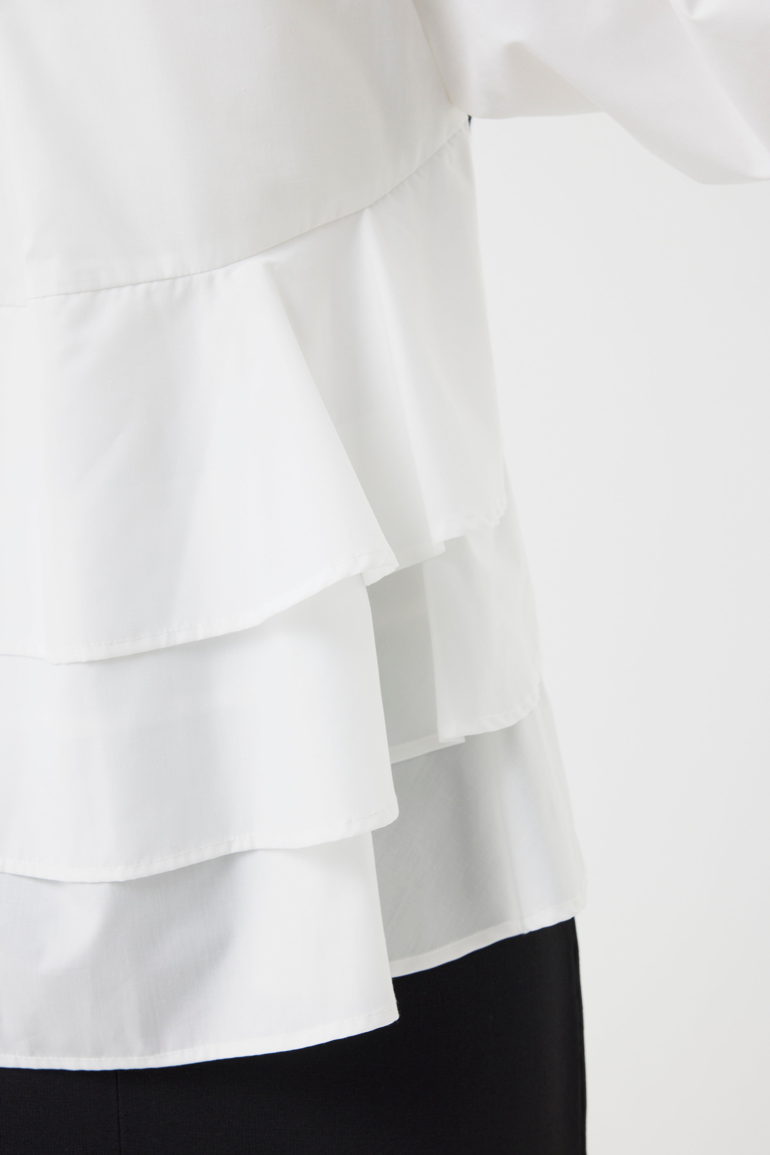 バックティアードブラウス×ニットトップス(6262-458)