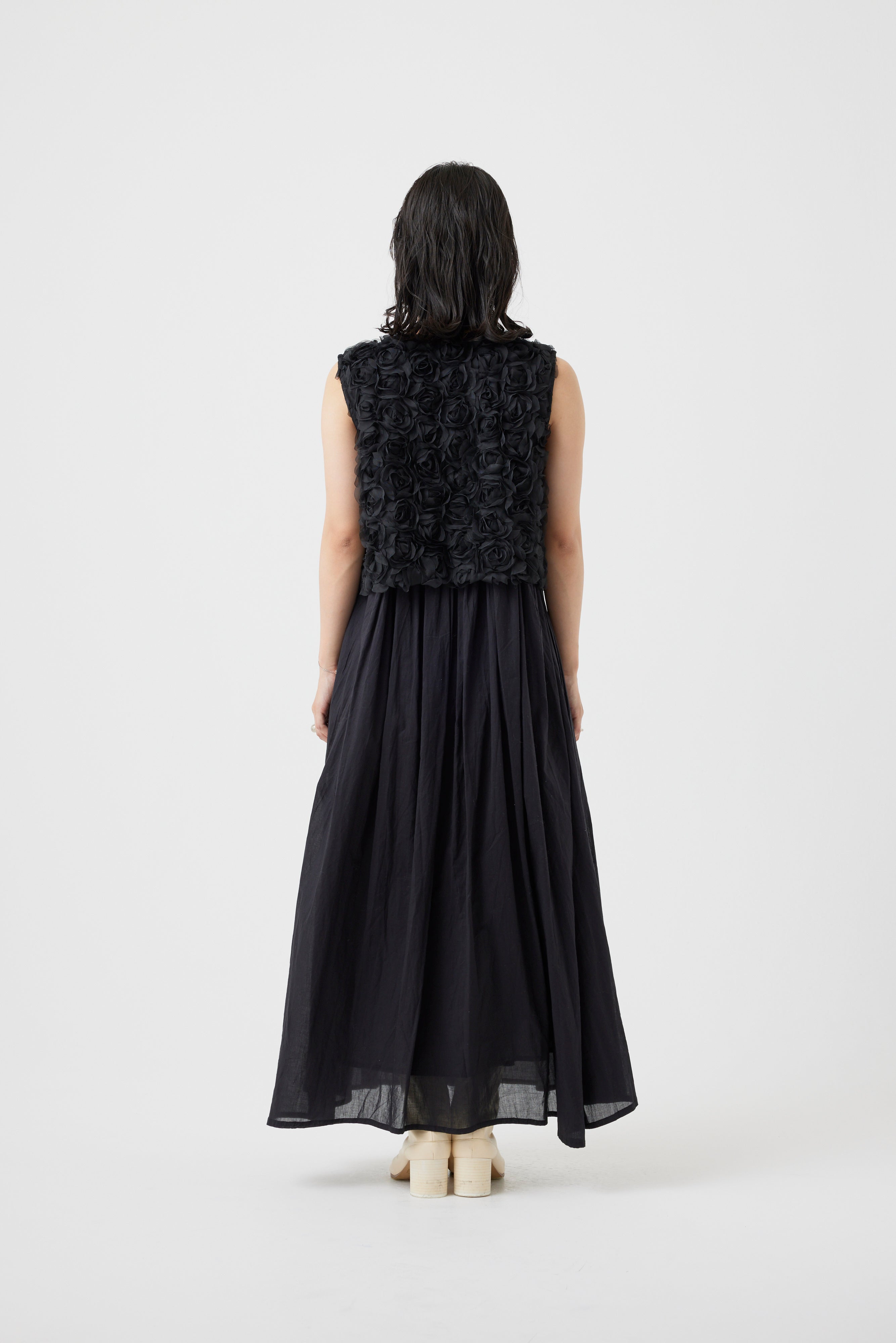 フラワーチュールパターンベスト(6262-454)