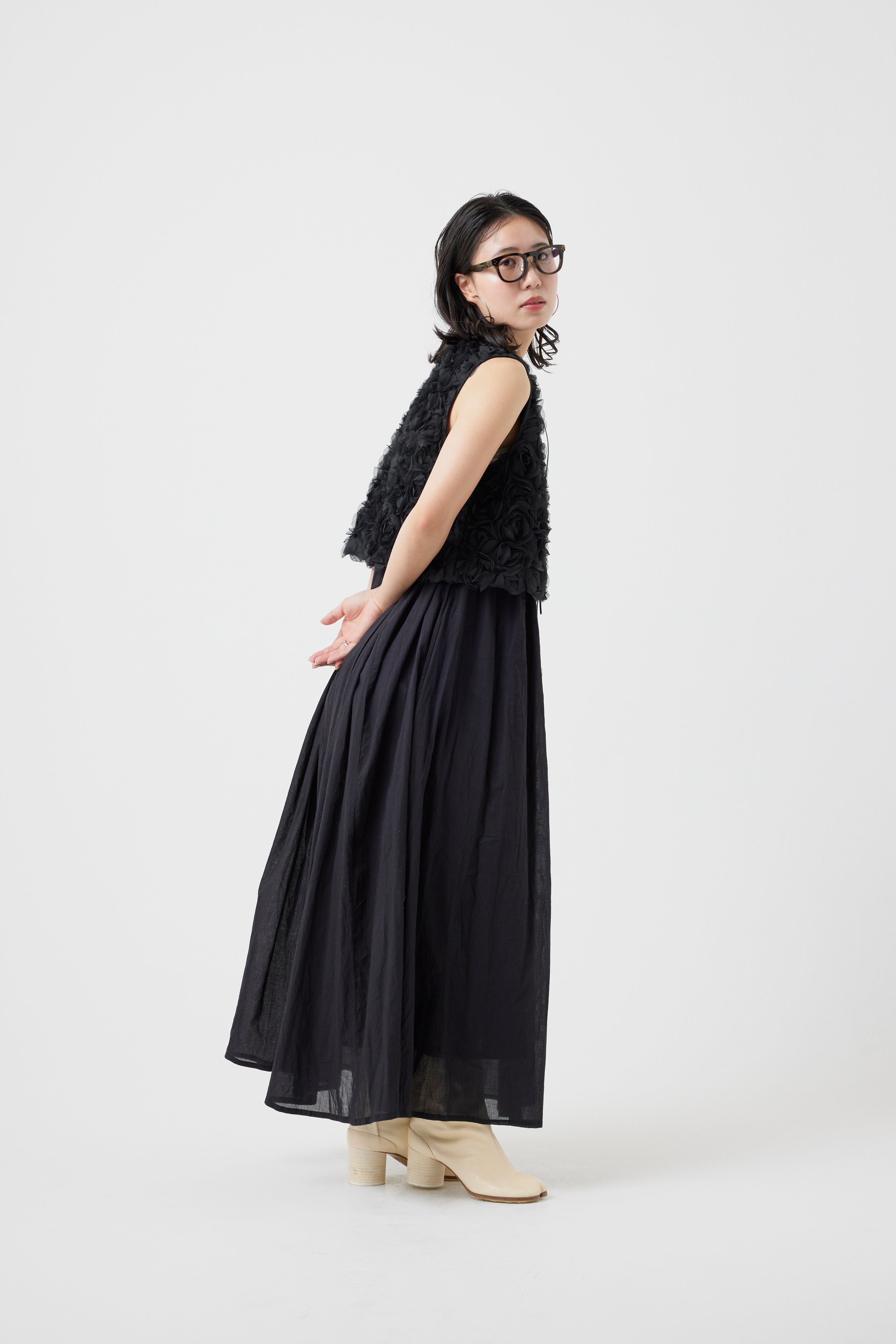 フラワーチュールパターンベスト(6262-454)