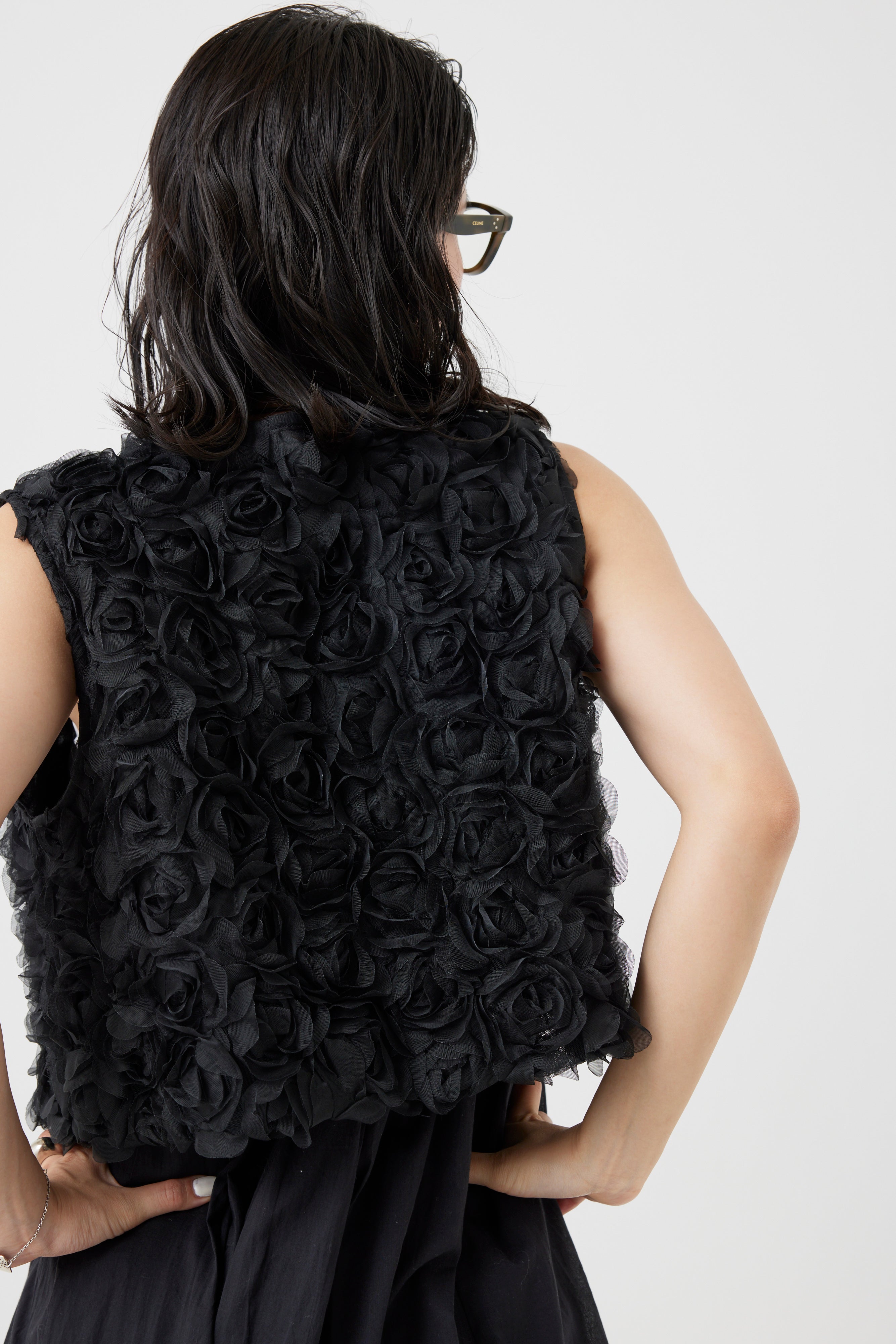 フラワーチュールパターンベスト(6262-454)