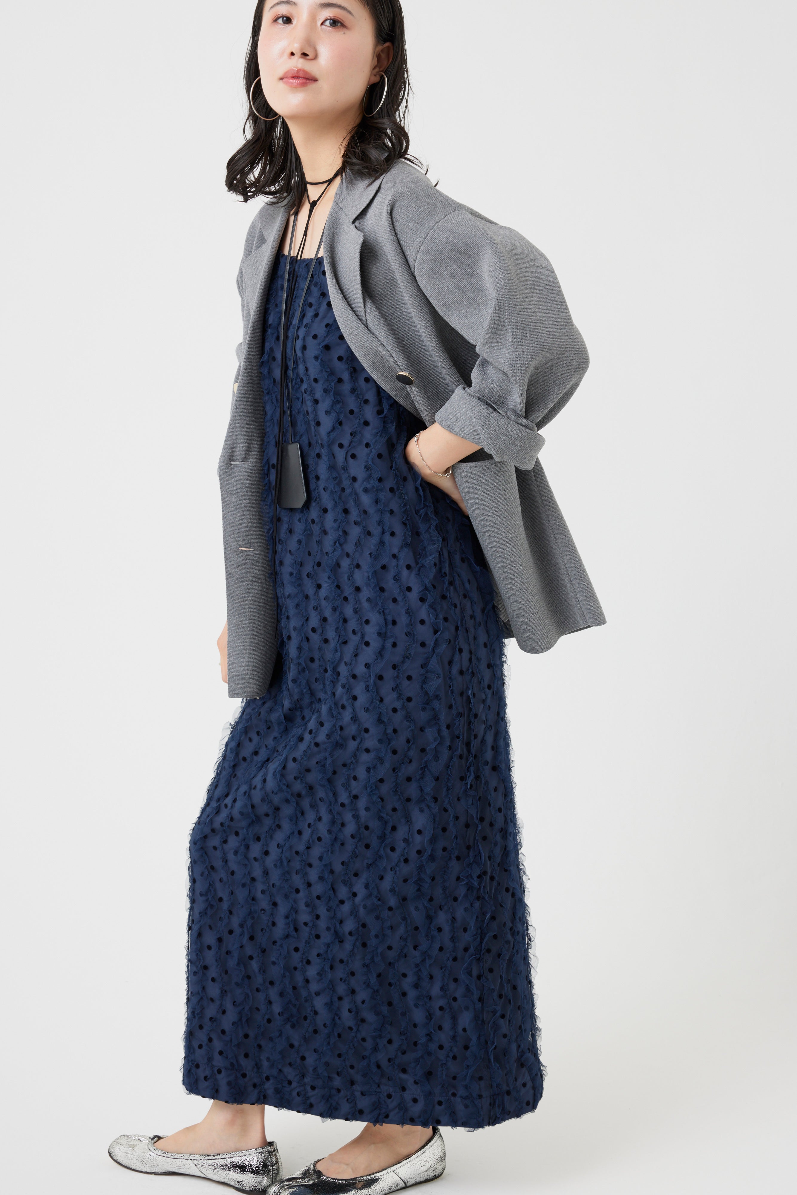 ミラノリブニットジャケット(6260-411)