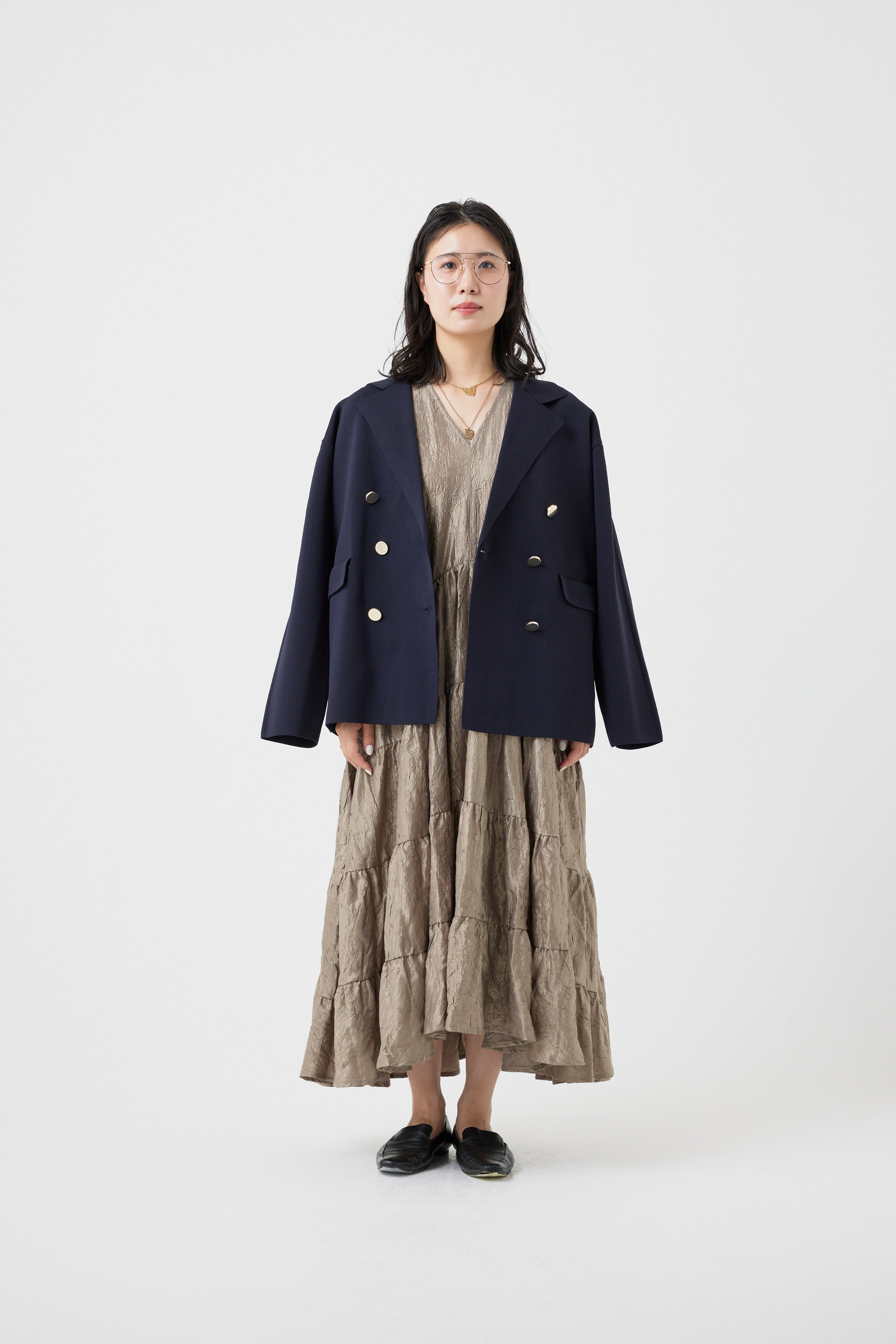 ミラノリブニットジャケット(6260-411)