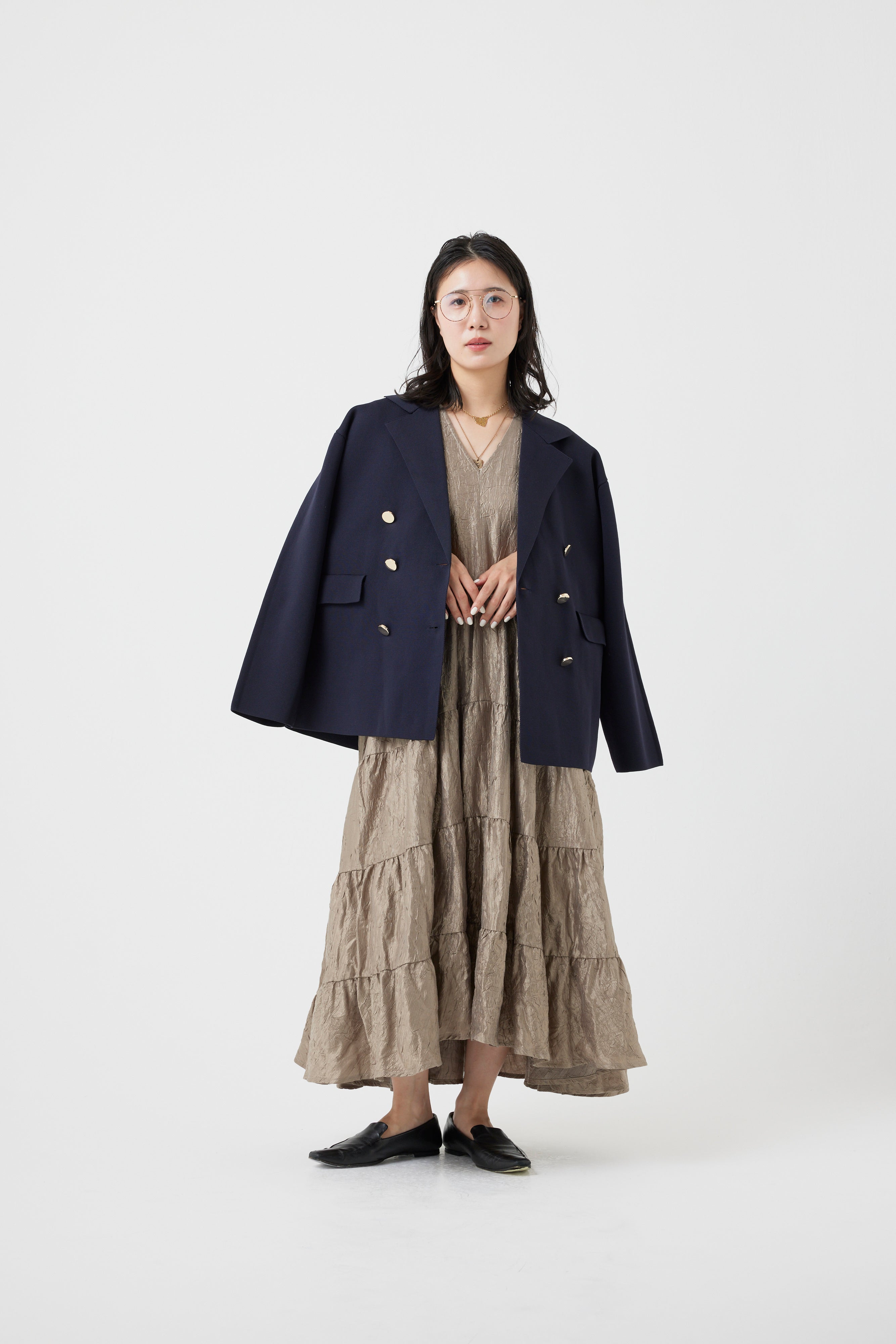 ミラノリブニットジャケット(6260-411)