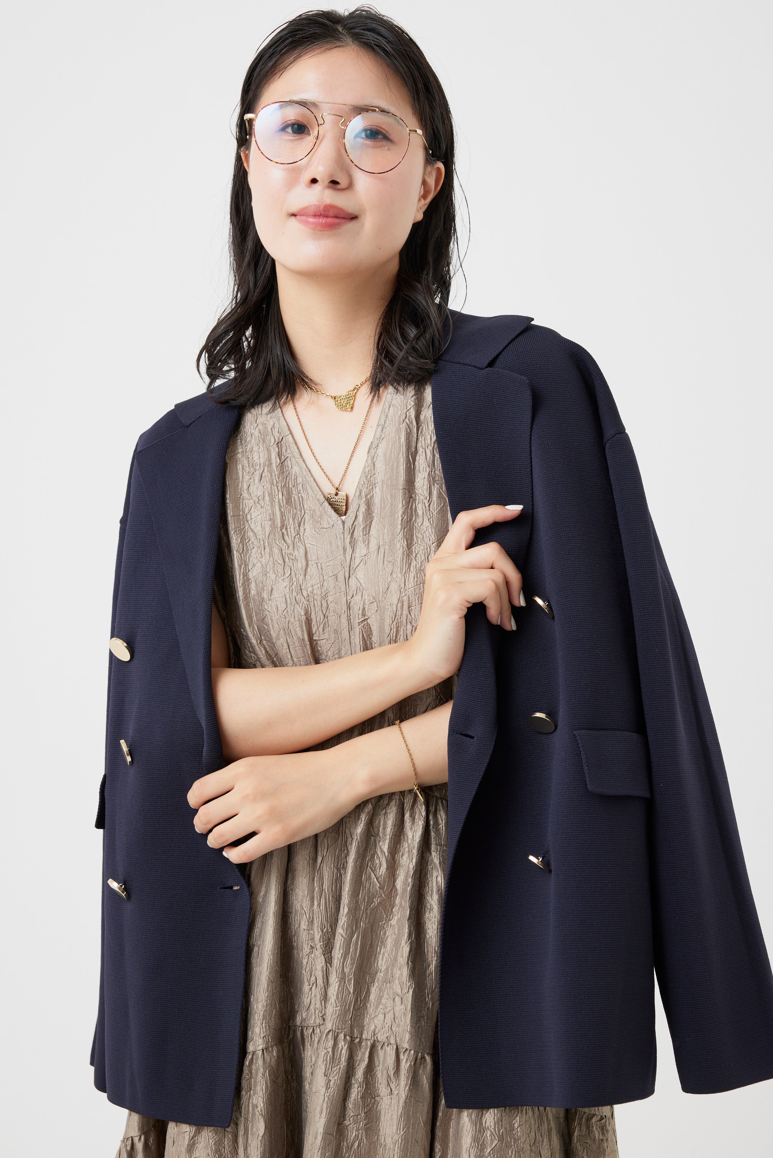 ミラノリブニットジャケット(6260-411)