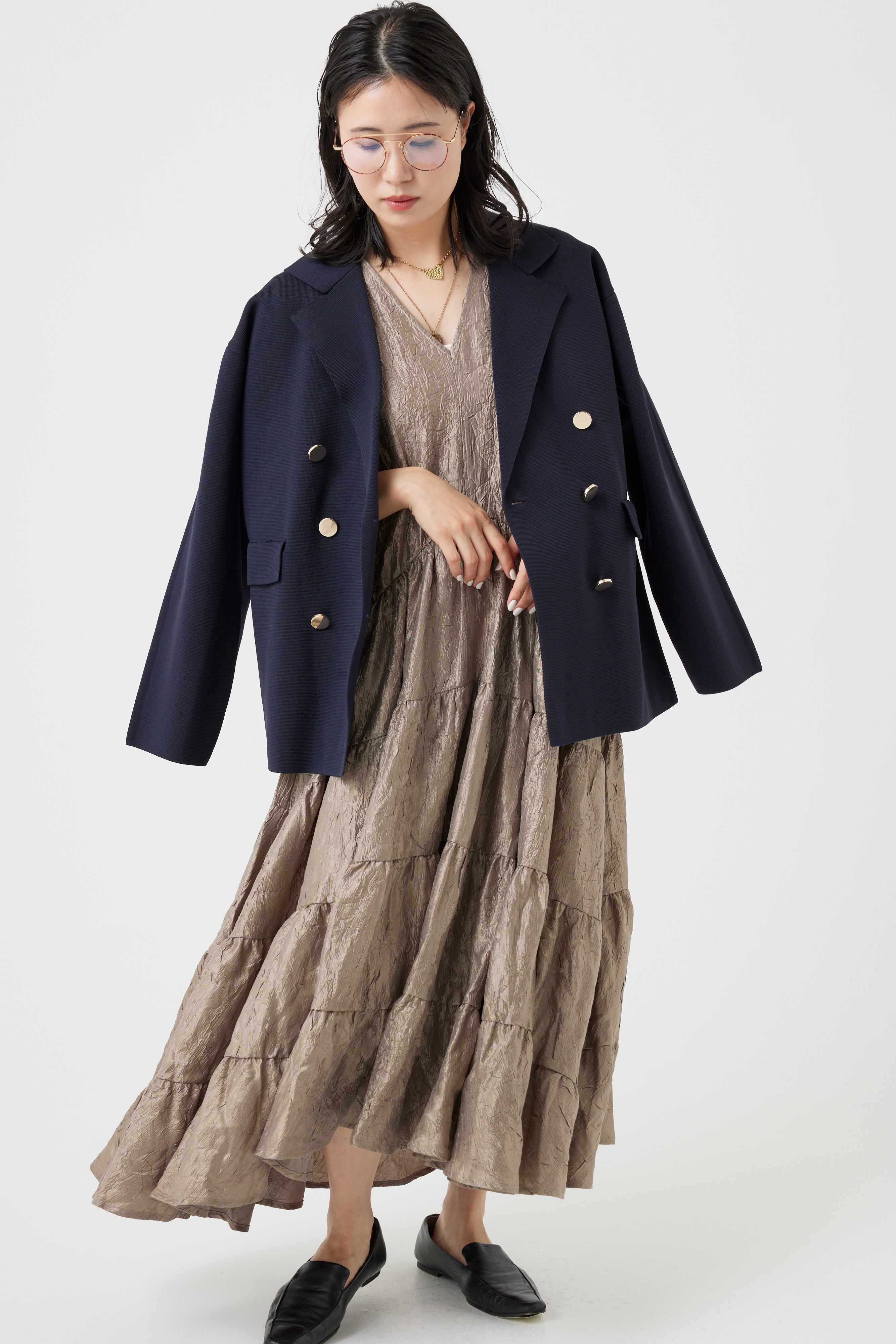 ミラノリブニットジャケット(6260-411)