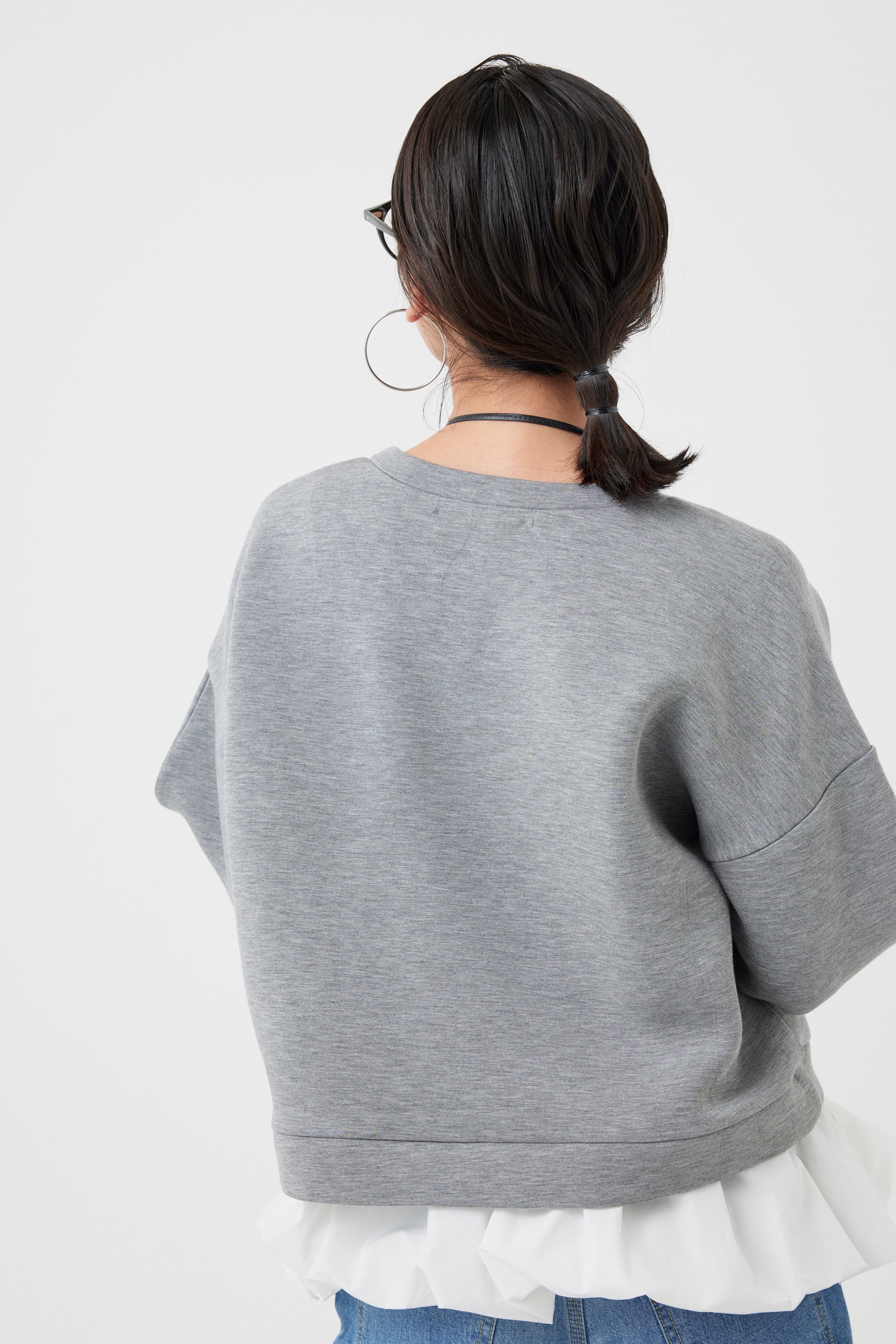 ダンボールニット×バルーンパーツトップス(6260-382)