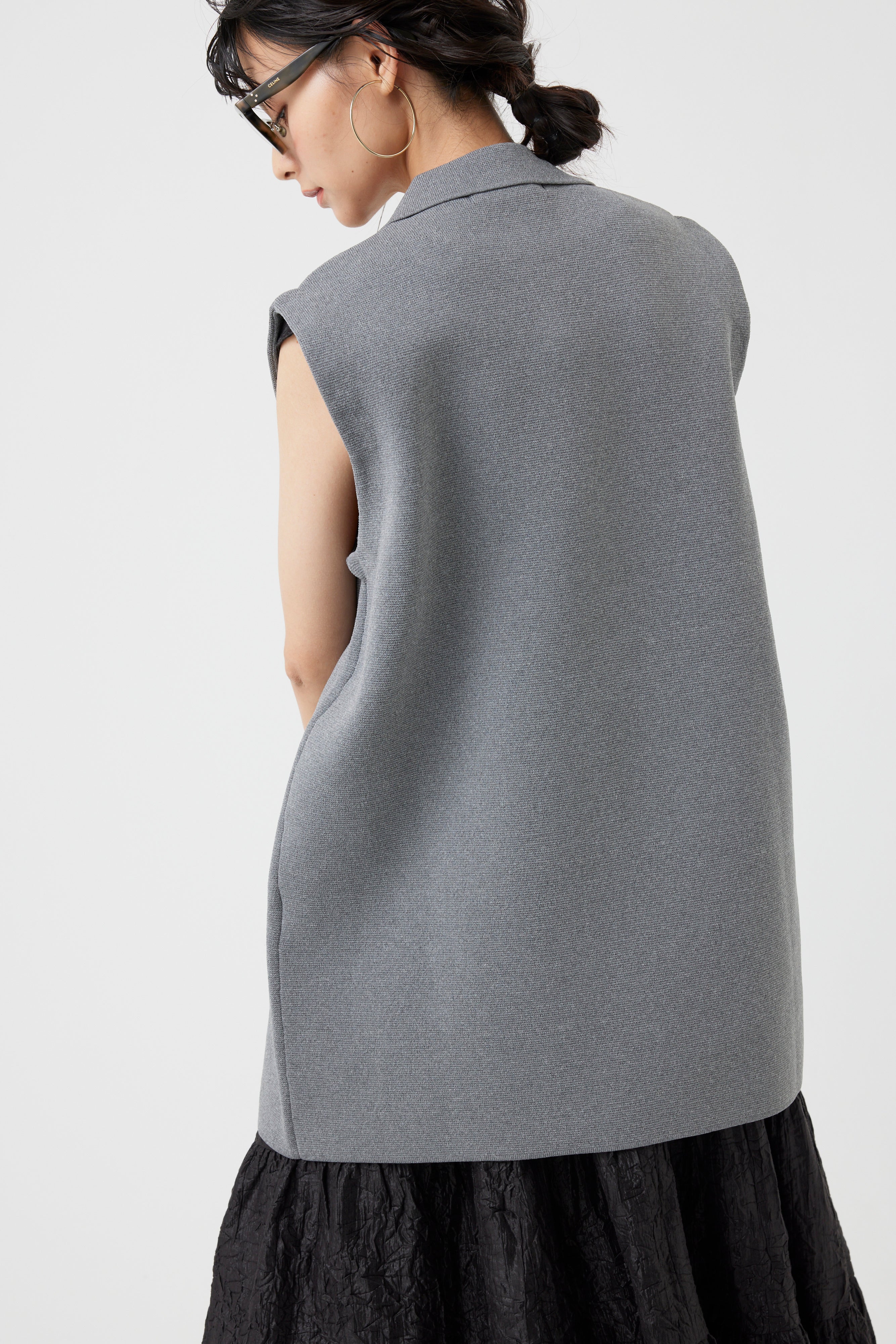 ミラノリブニットベスト(6260-410)