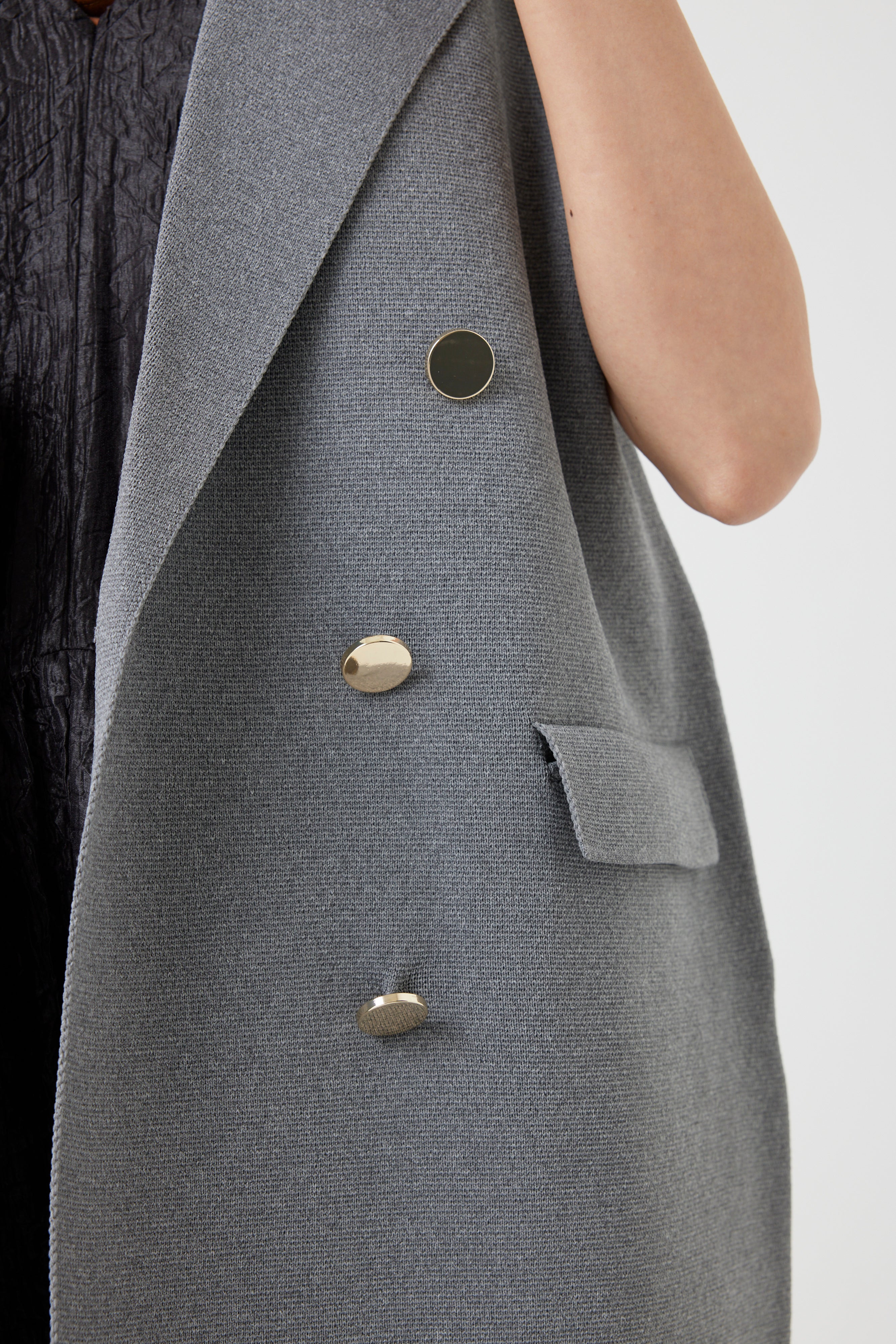 ミラノリブニットベスト(6260-410)