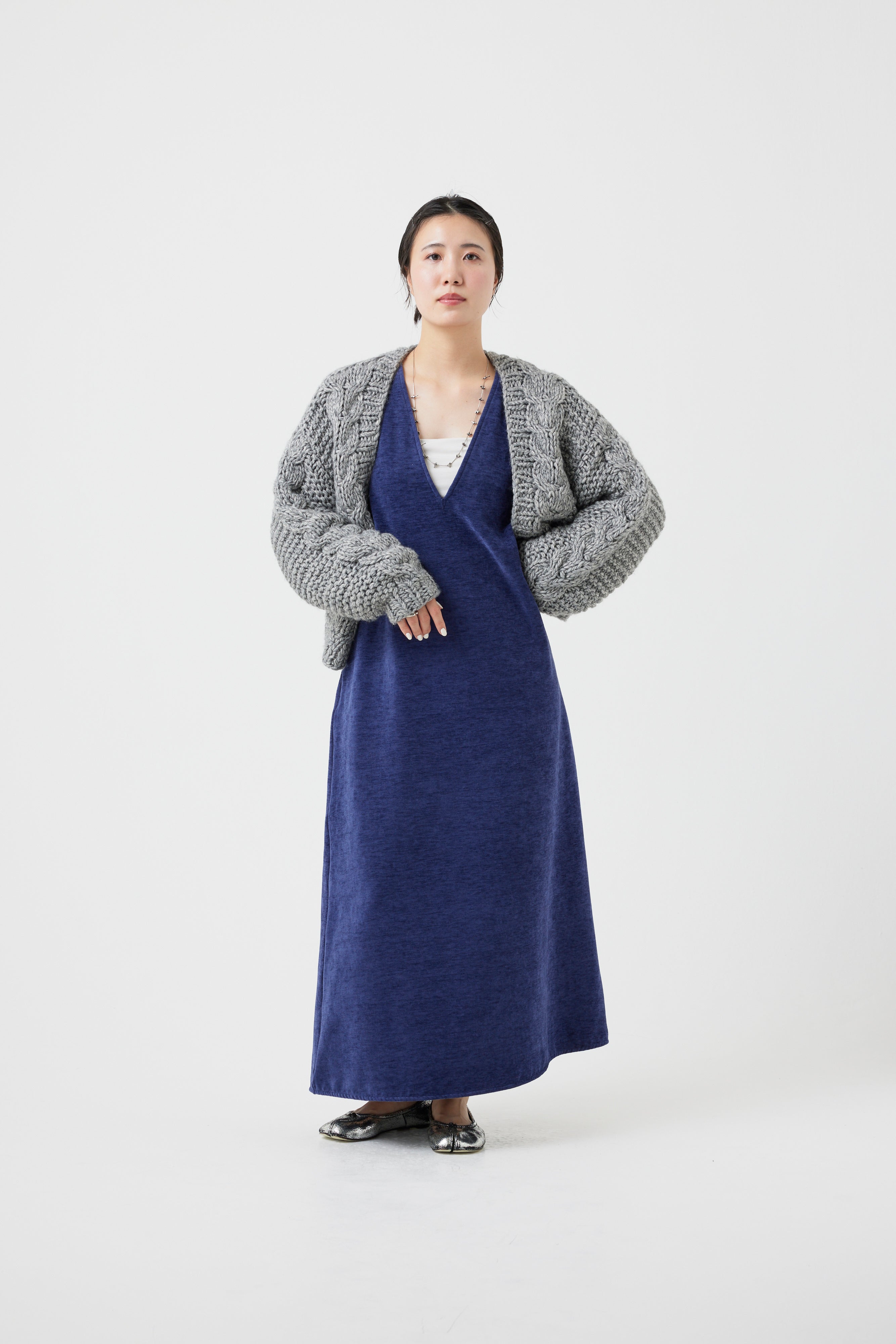 ケーブルニットカーディガン(6262-473)