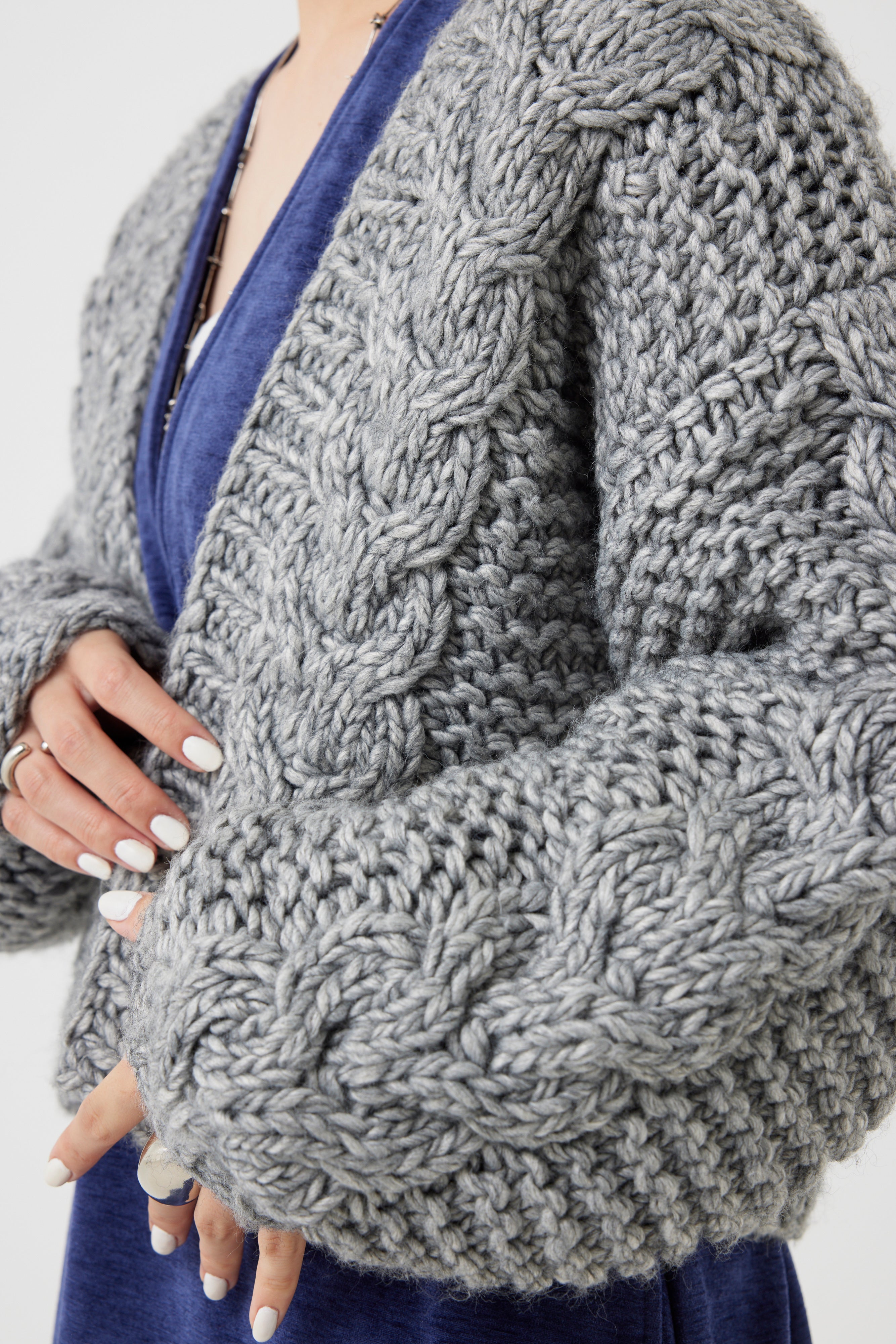 ケーブルニットカーディガン(6262-473)