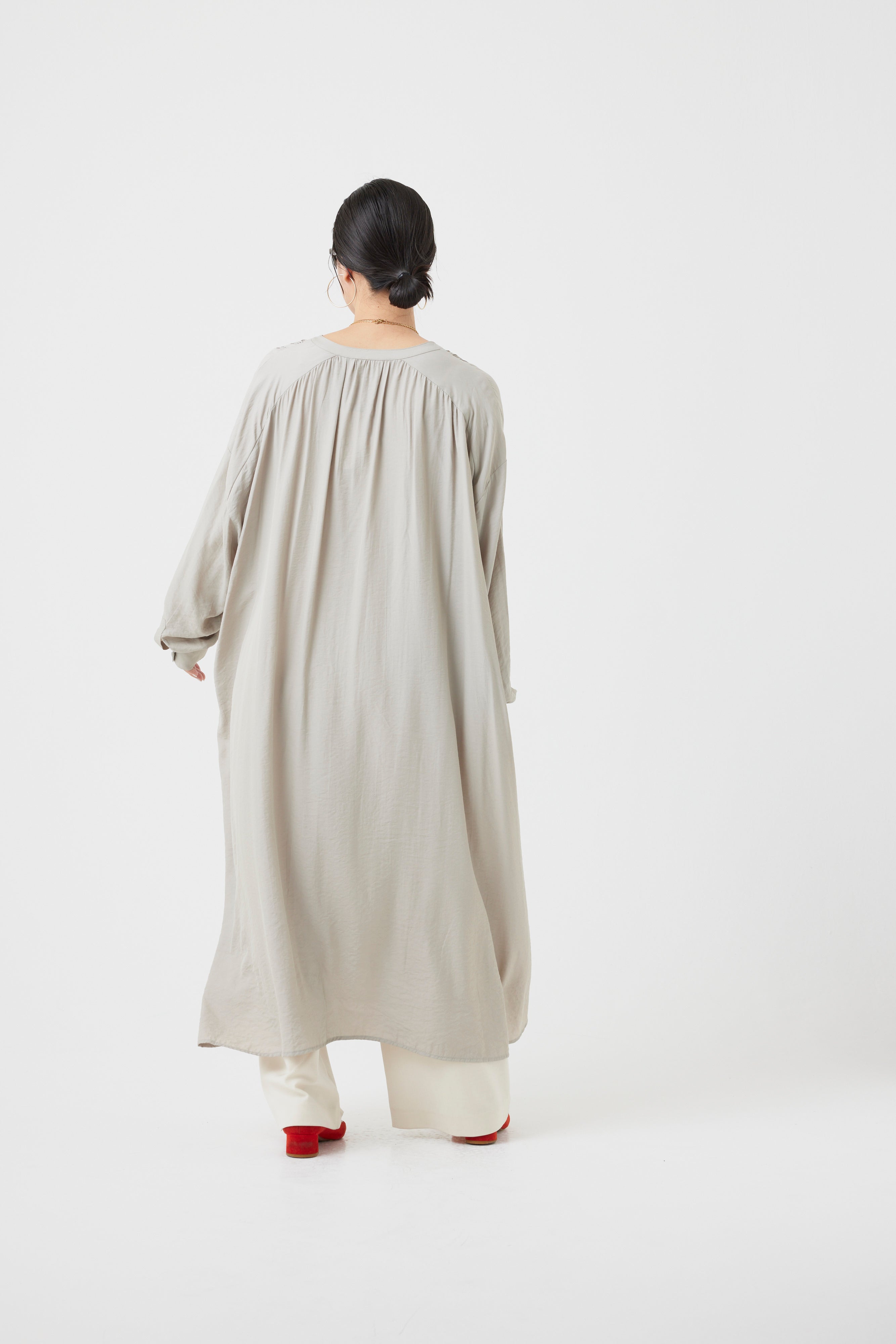 ロングスリーブシャツワンピース(6262-472)