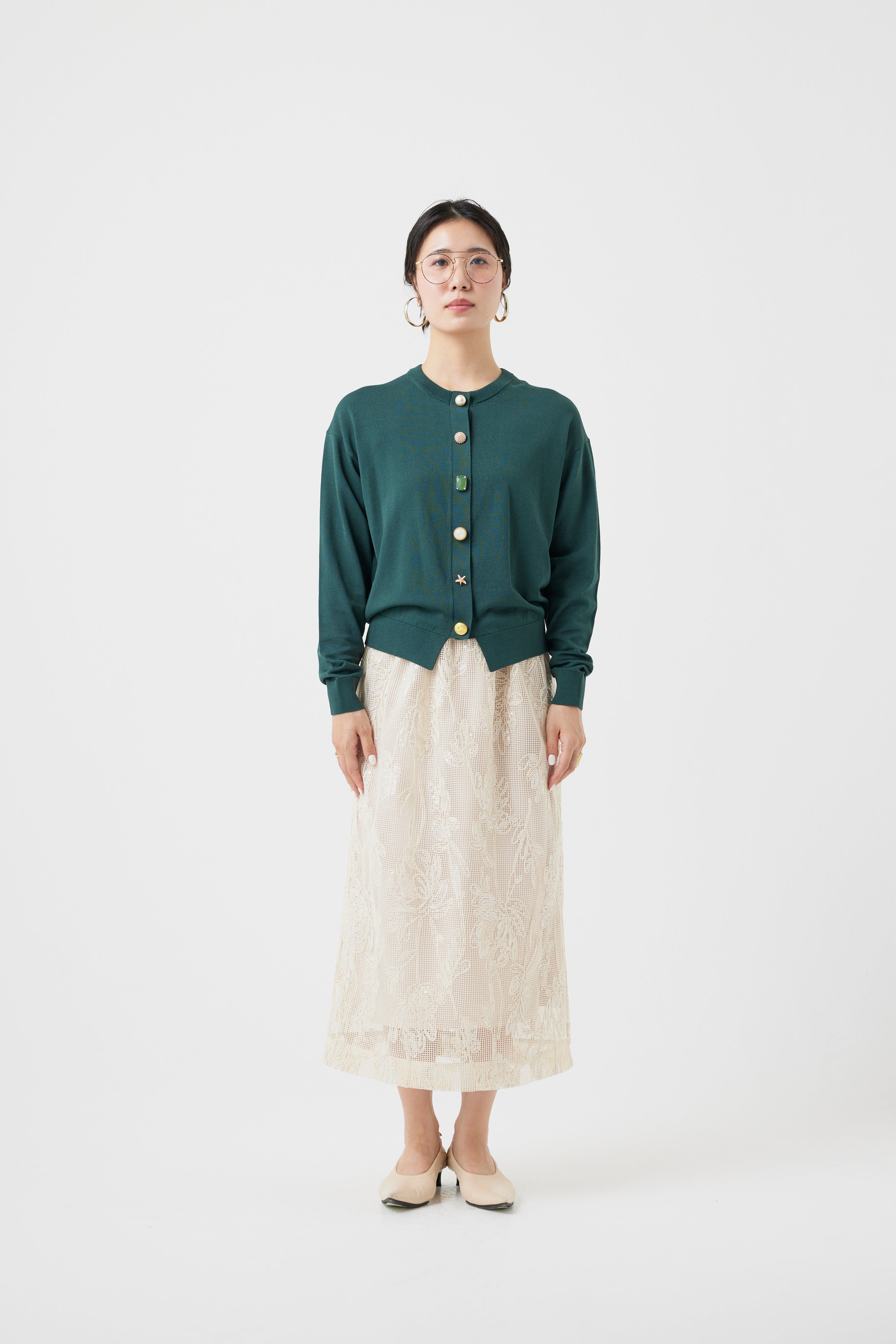 2025AW ビジューカーディガン(6260-693)