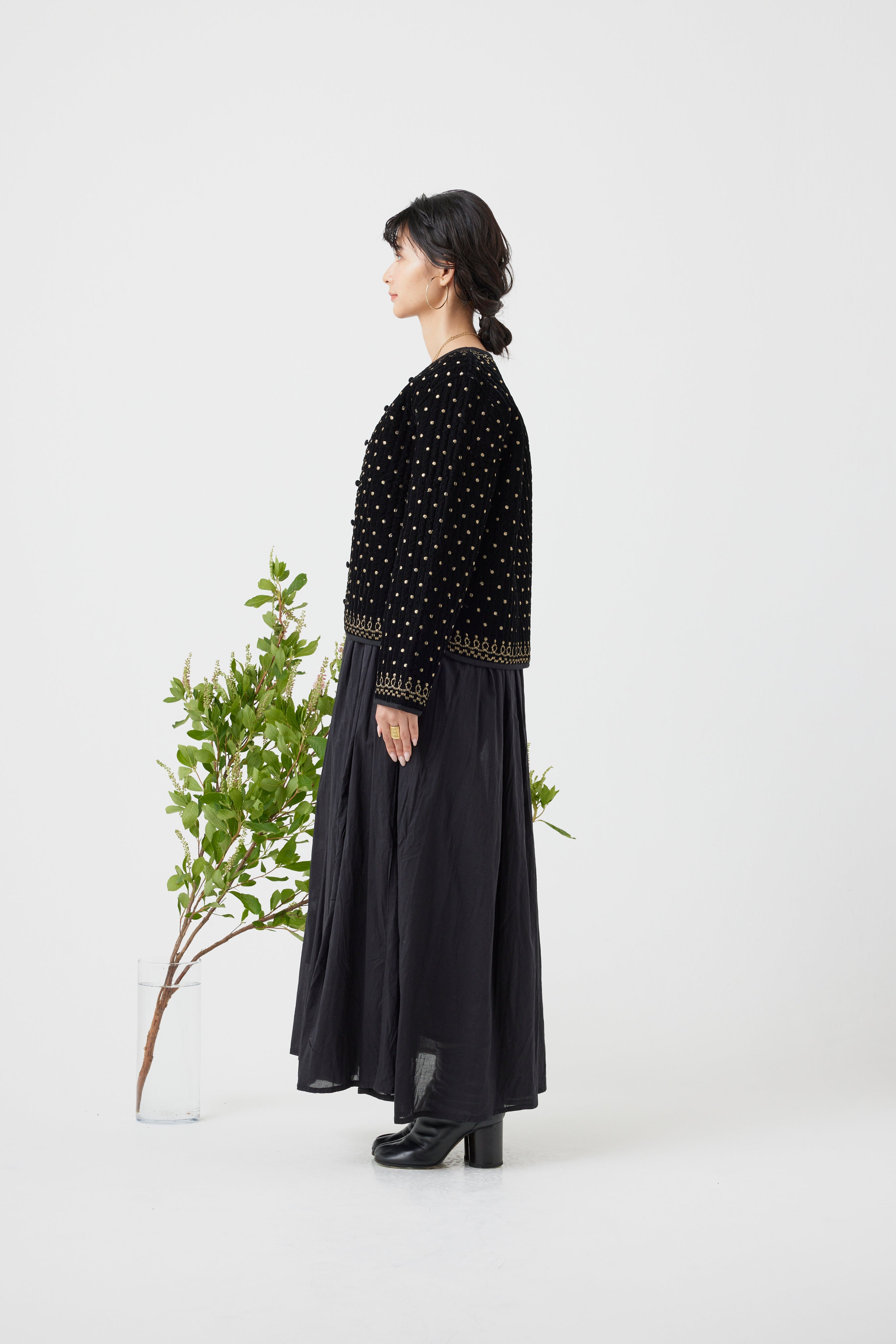 ヴィンテージ調オリジナル刺繍ジャケット(6261-354)